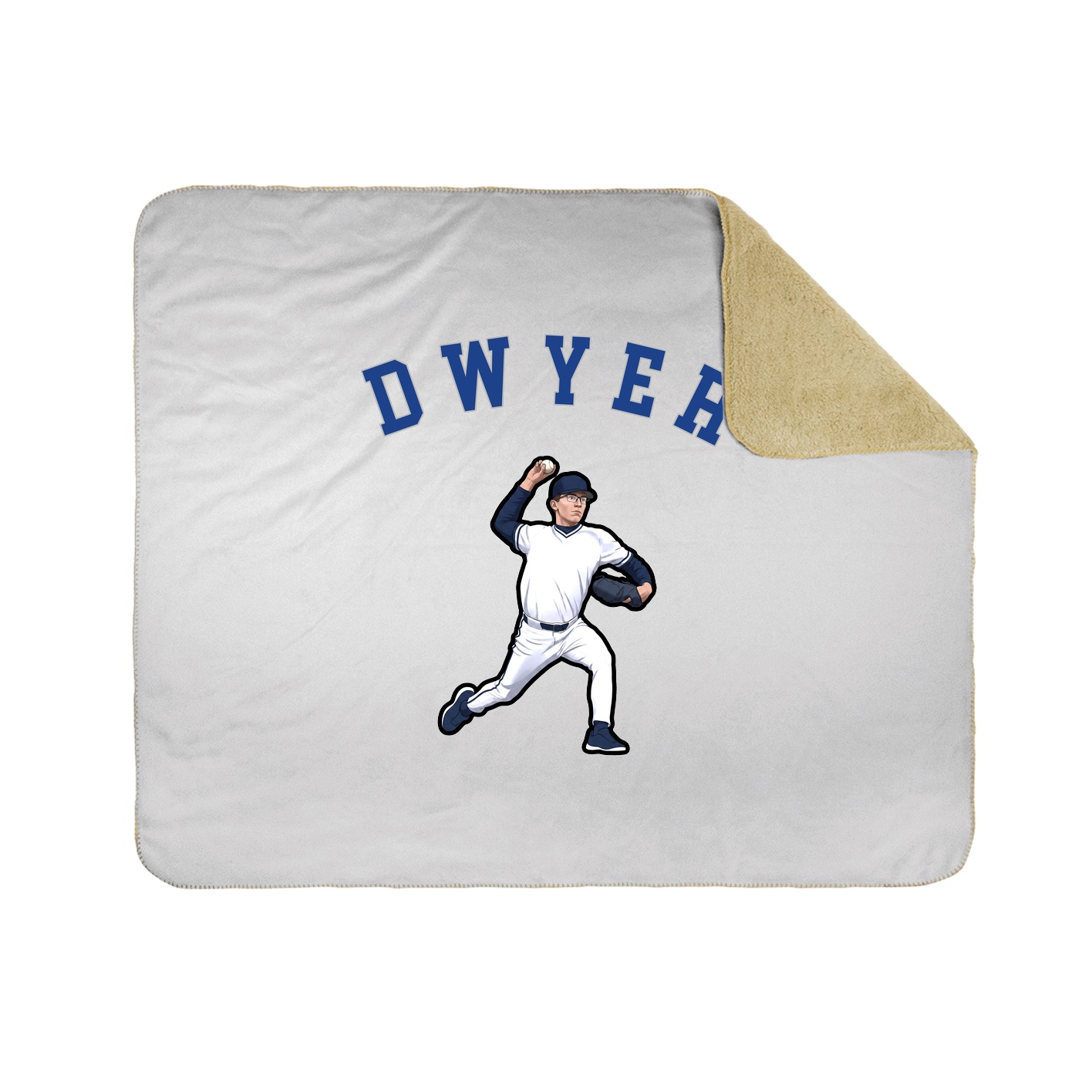 Throw Blanket — Shirsey Arch in White