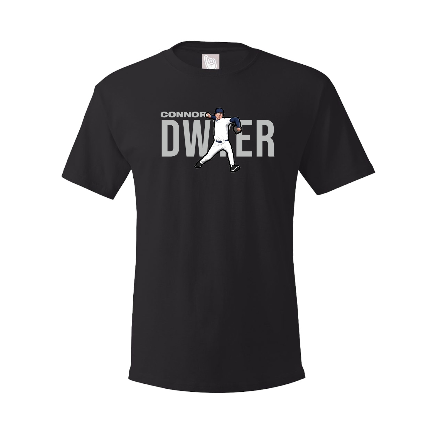 Youth Tee — Player Name in Black