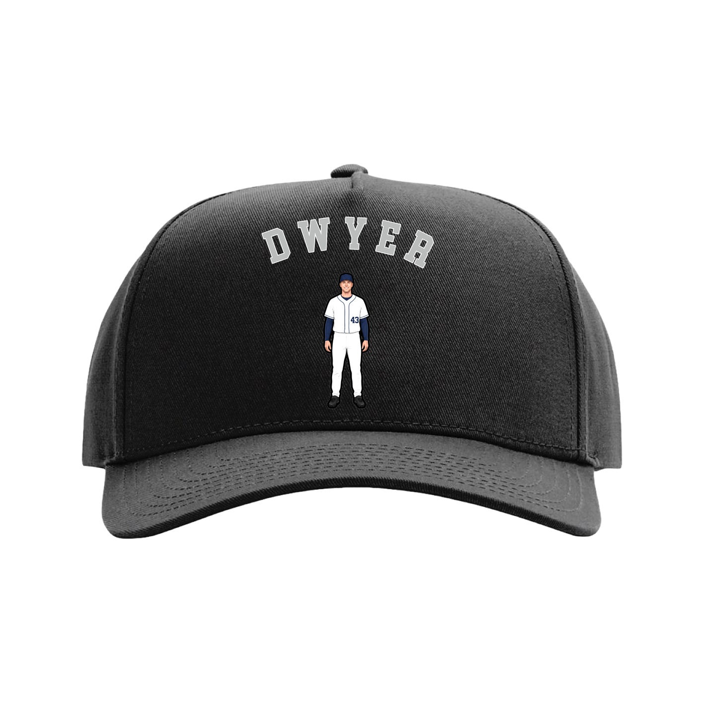 Full Fabric Five-Panel Champ Cap