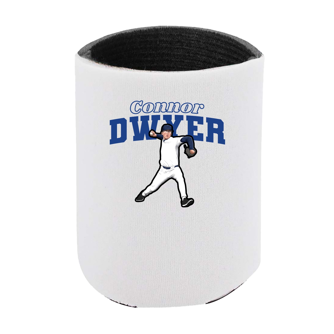 Can Holder — Name Arch in White