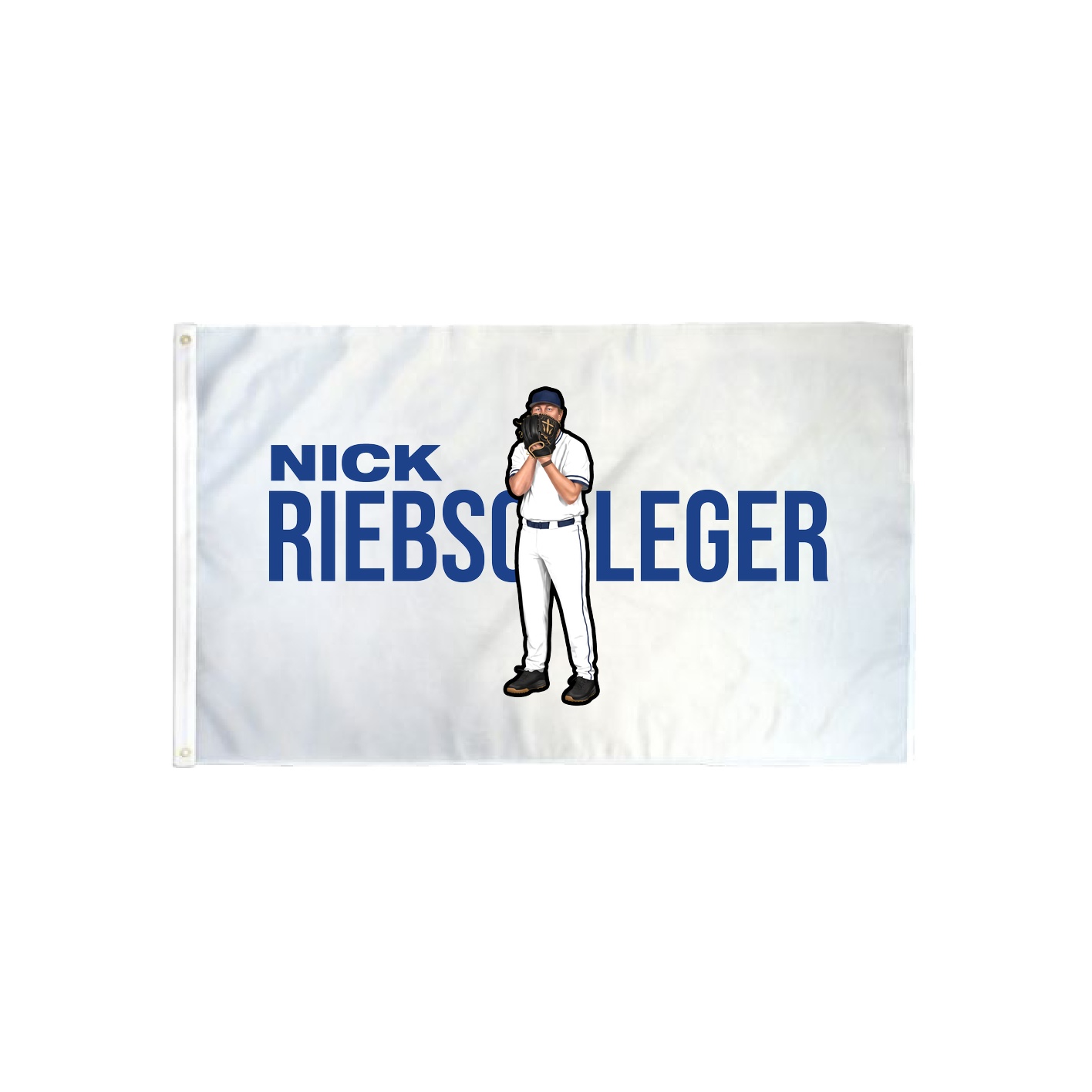 3x5 Flag — Player Name in Classic