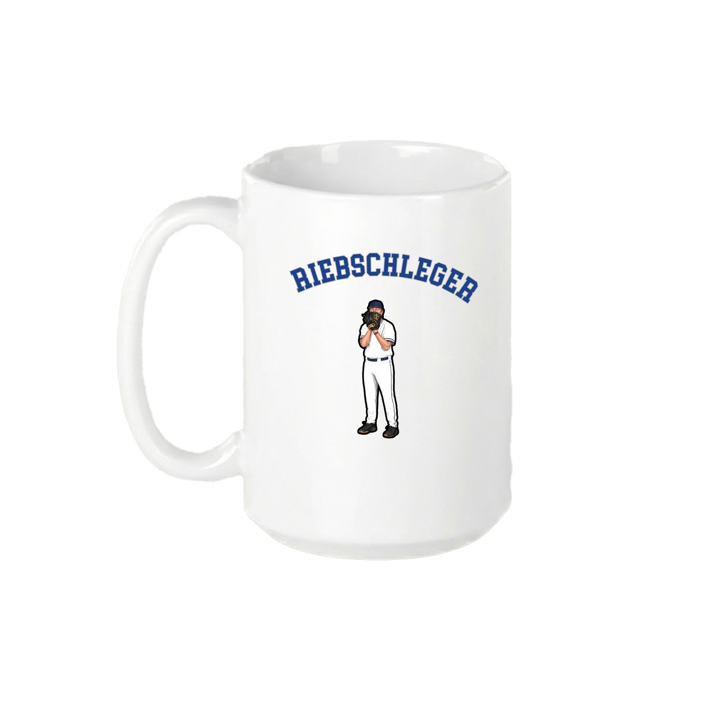 15oz Coffee Mug — Shirsey Arch in White