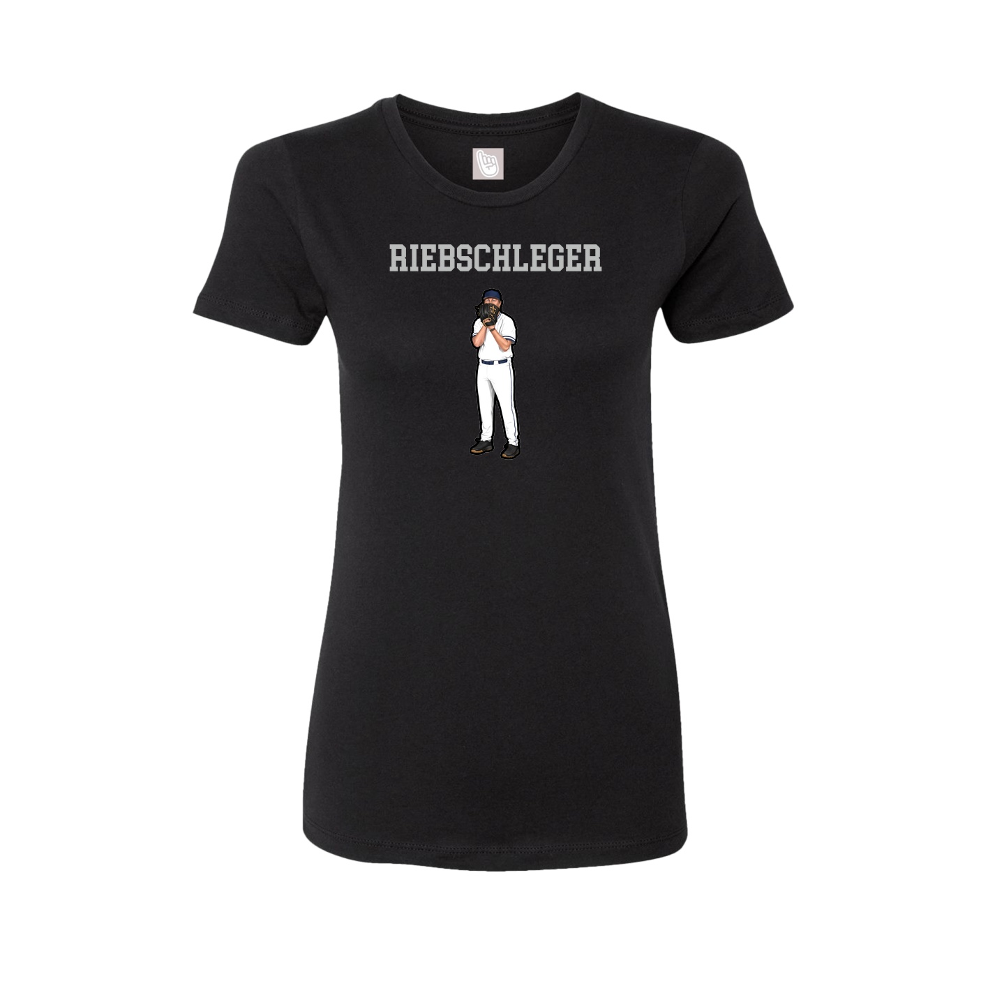 Fitted Women's Tee — Shirsey in Black
