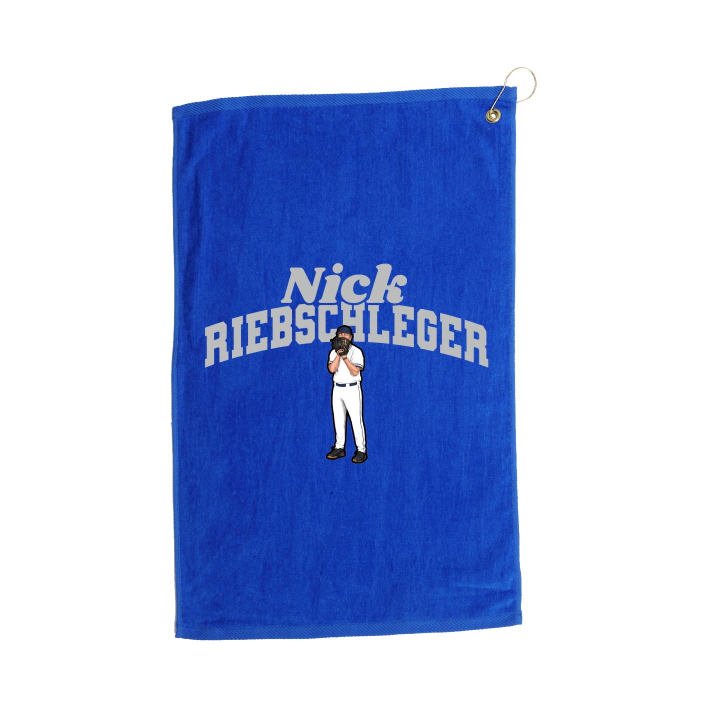 Golf Towel — Signature Arch in Royal