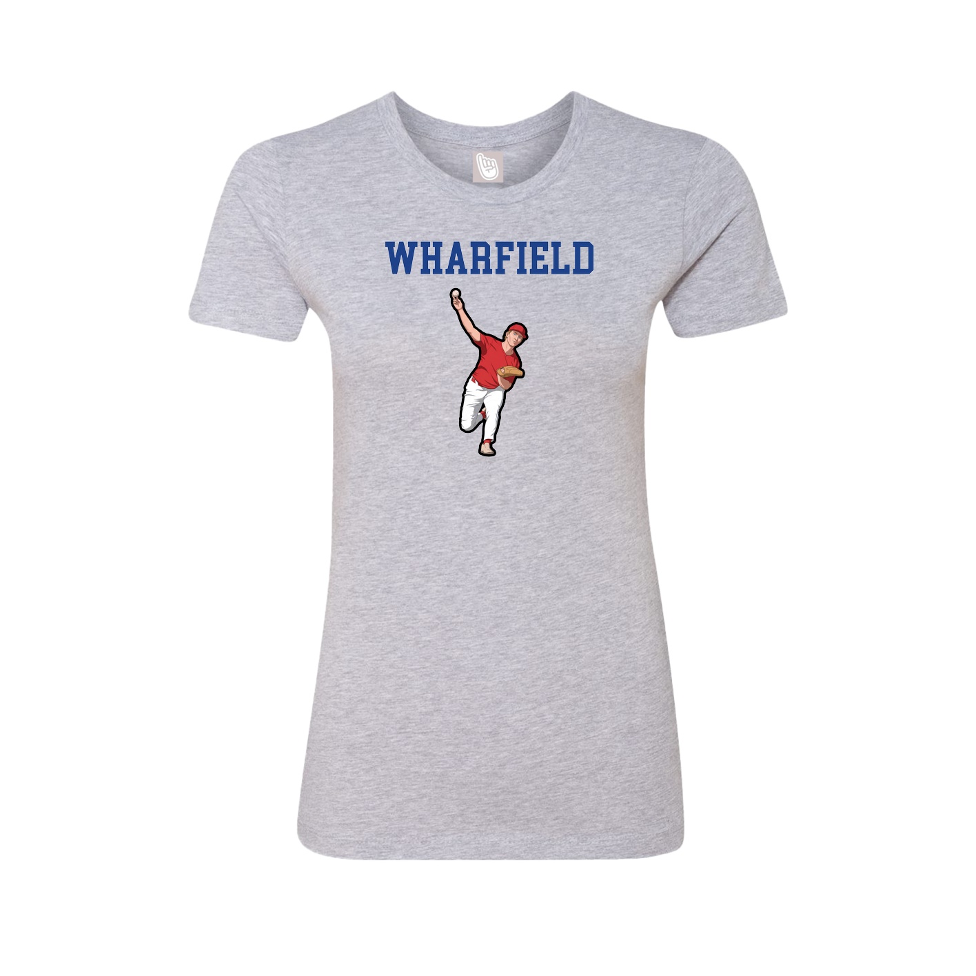 Fitted Women's Tee — Shirsey in Grey