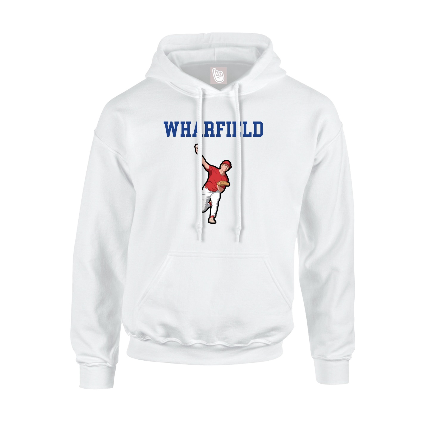 Hoodie — Shirsey in White