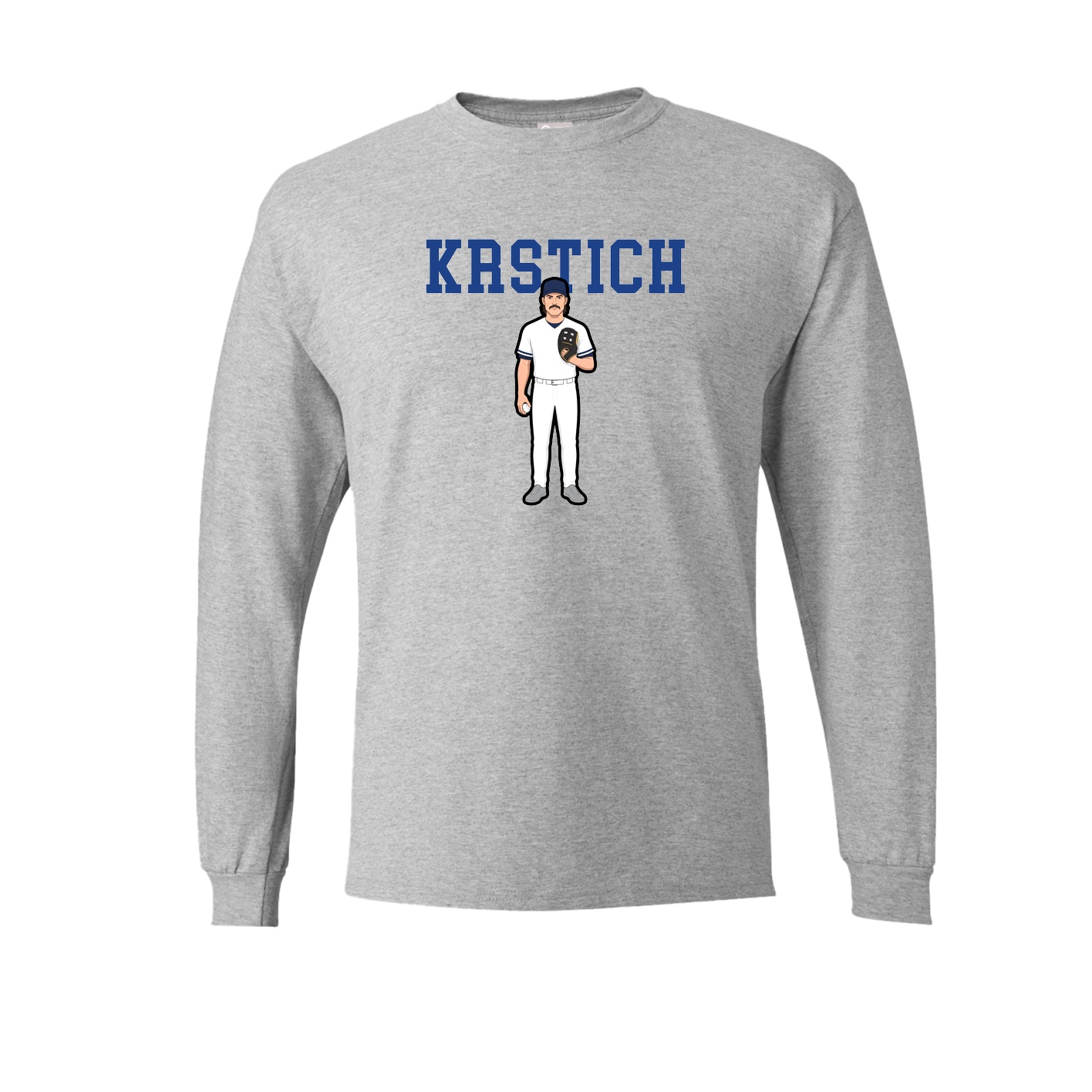 Long Sleeve Tee — Shirsey in Grey