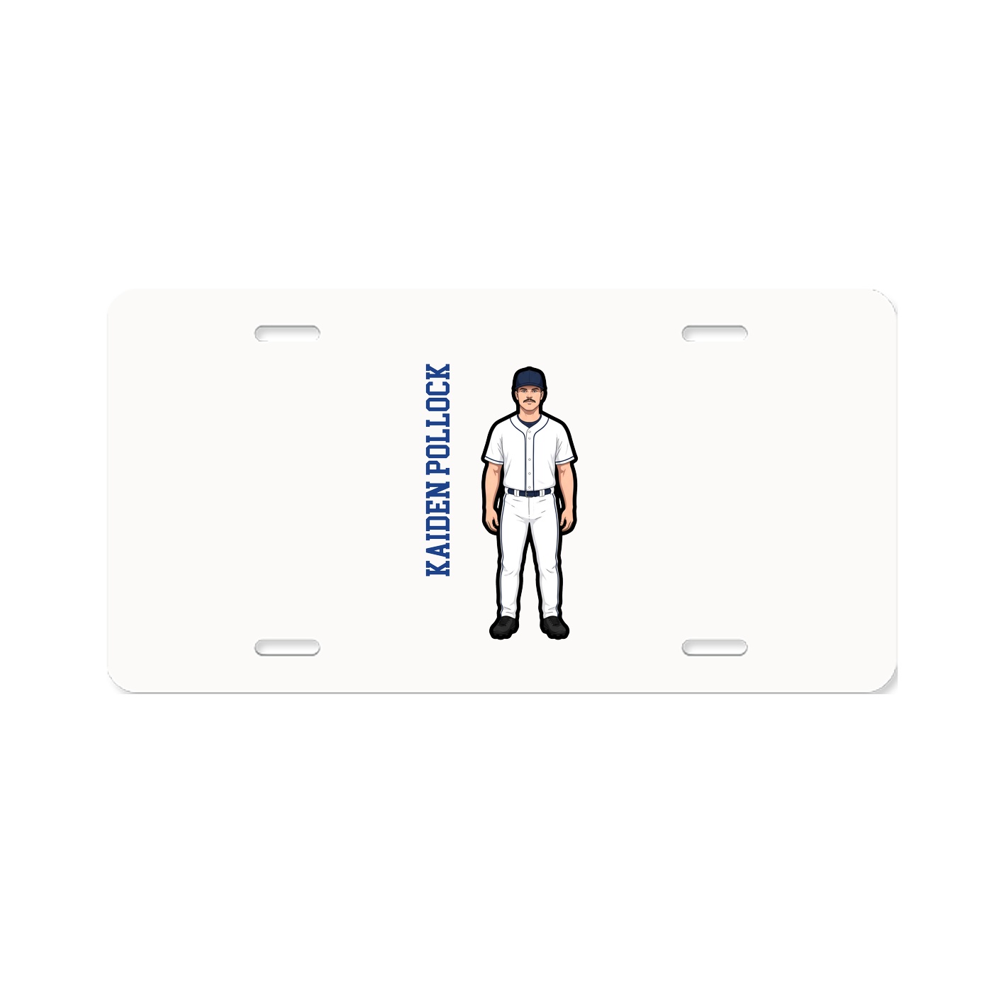 Aluminum License Plate