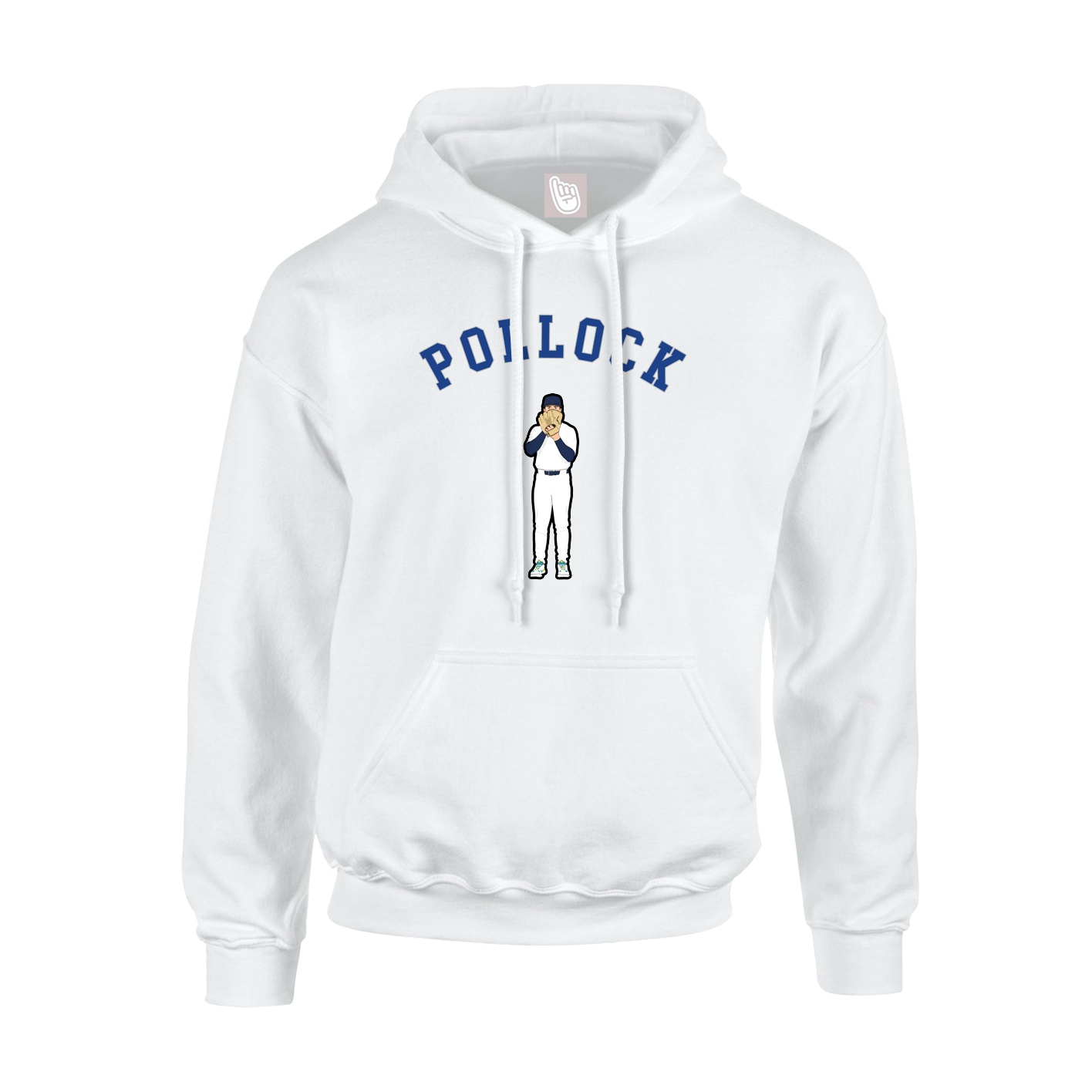 Hoodie — Shirsey Arch in White