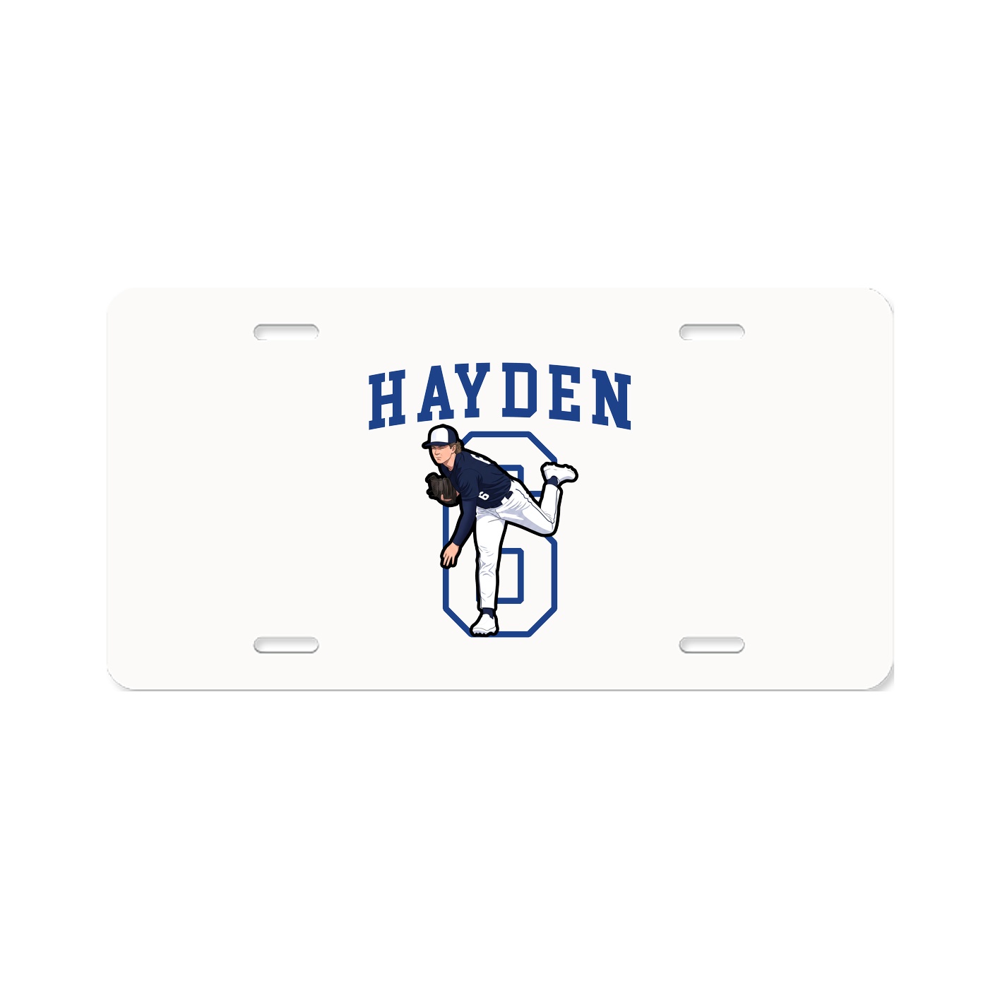 Aluminum License Plate