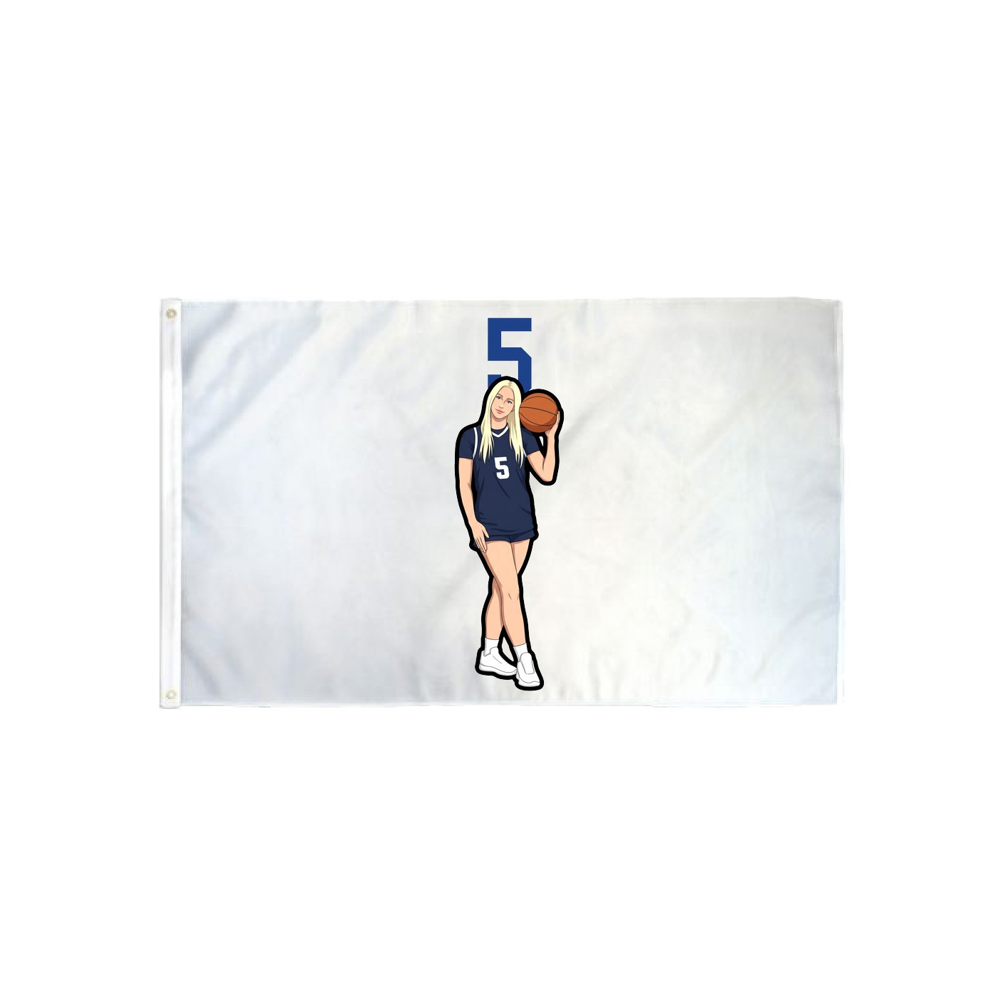 3x5 Flag — Number Top in Classic
