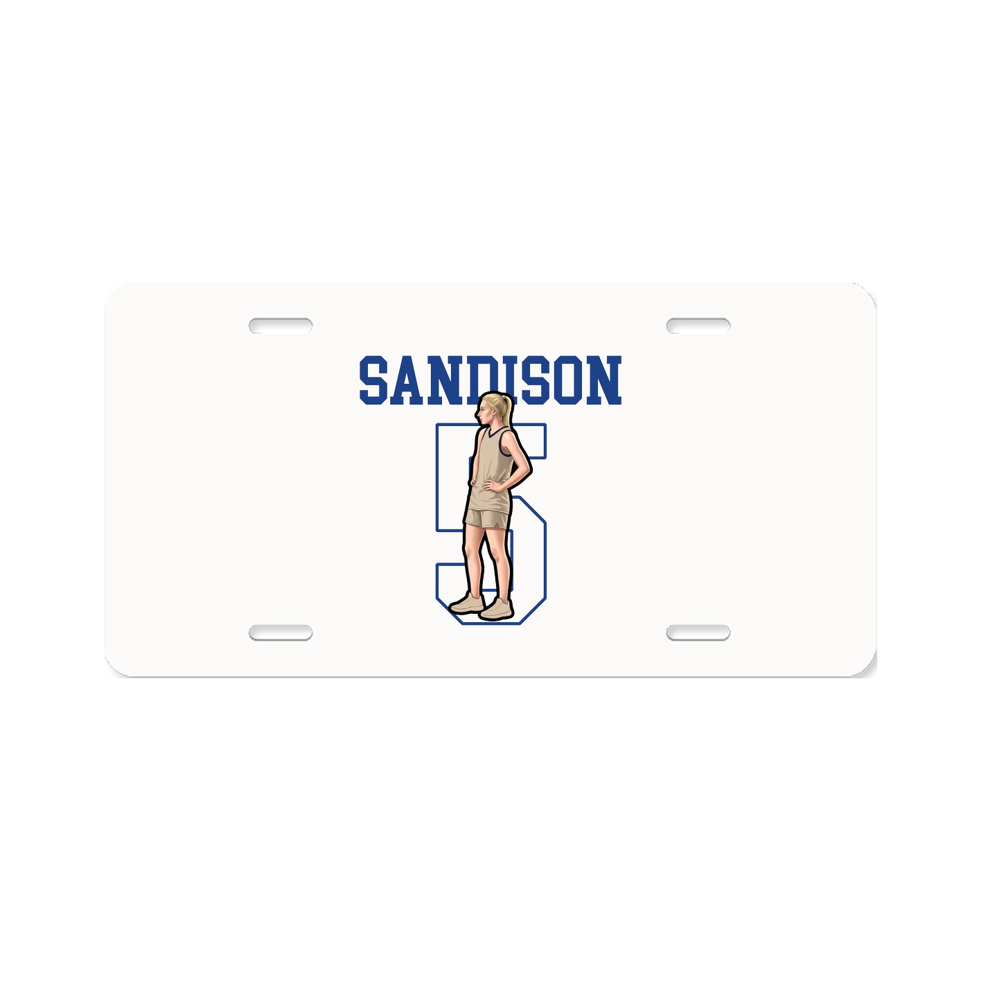 License Plate — Shirsey in Classic