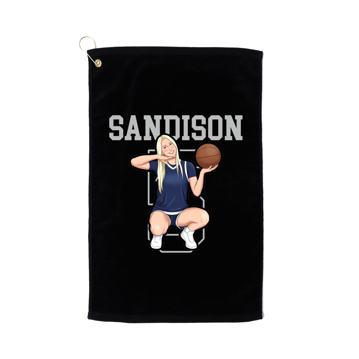 Golf Towel — Shirsey in Black