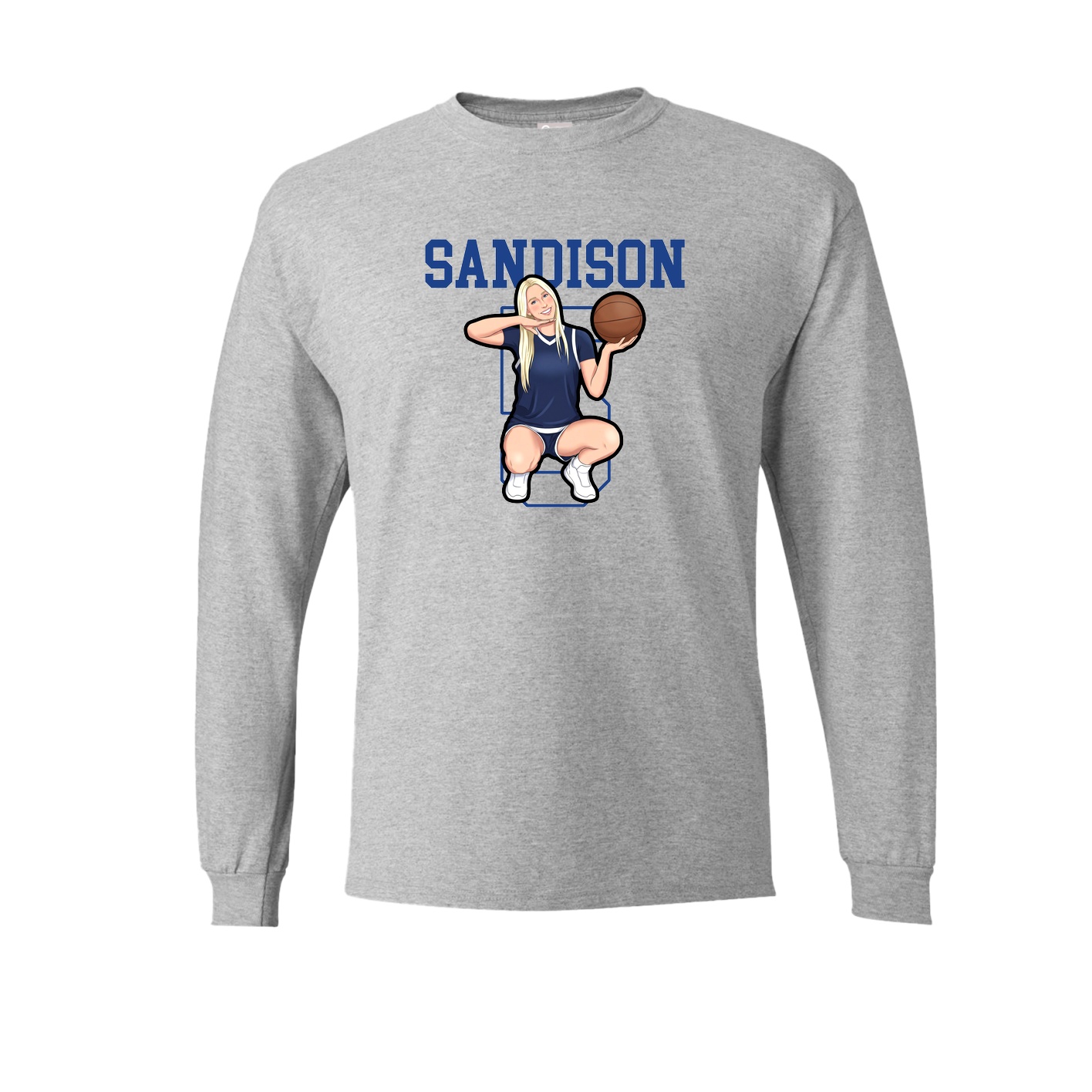 Long Sleeve Tee — Shirsey in Grey