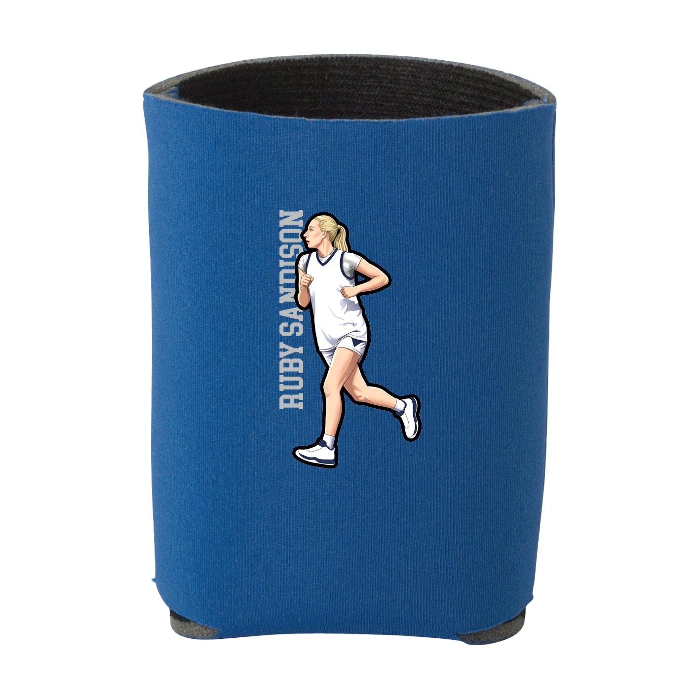 Can Holder — Name Vertical in Royal