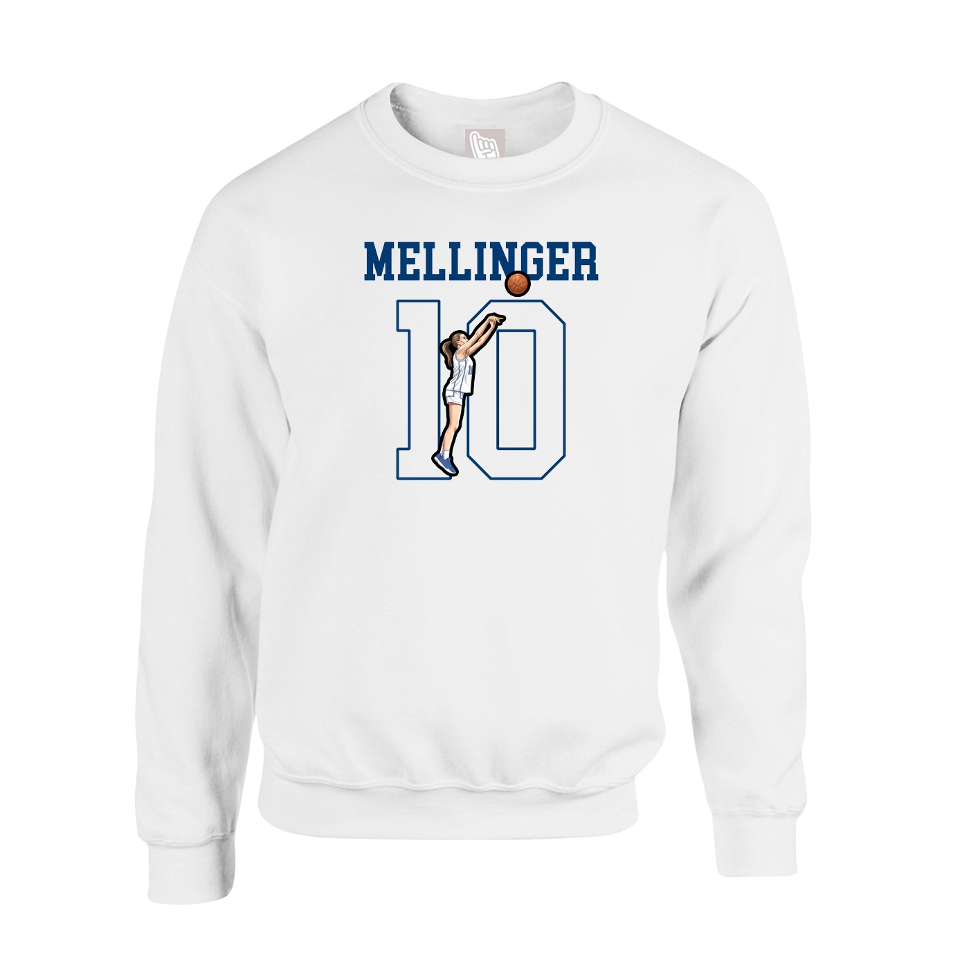 Fleece Crew — Shirsey in White