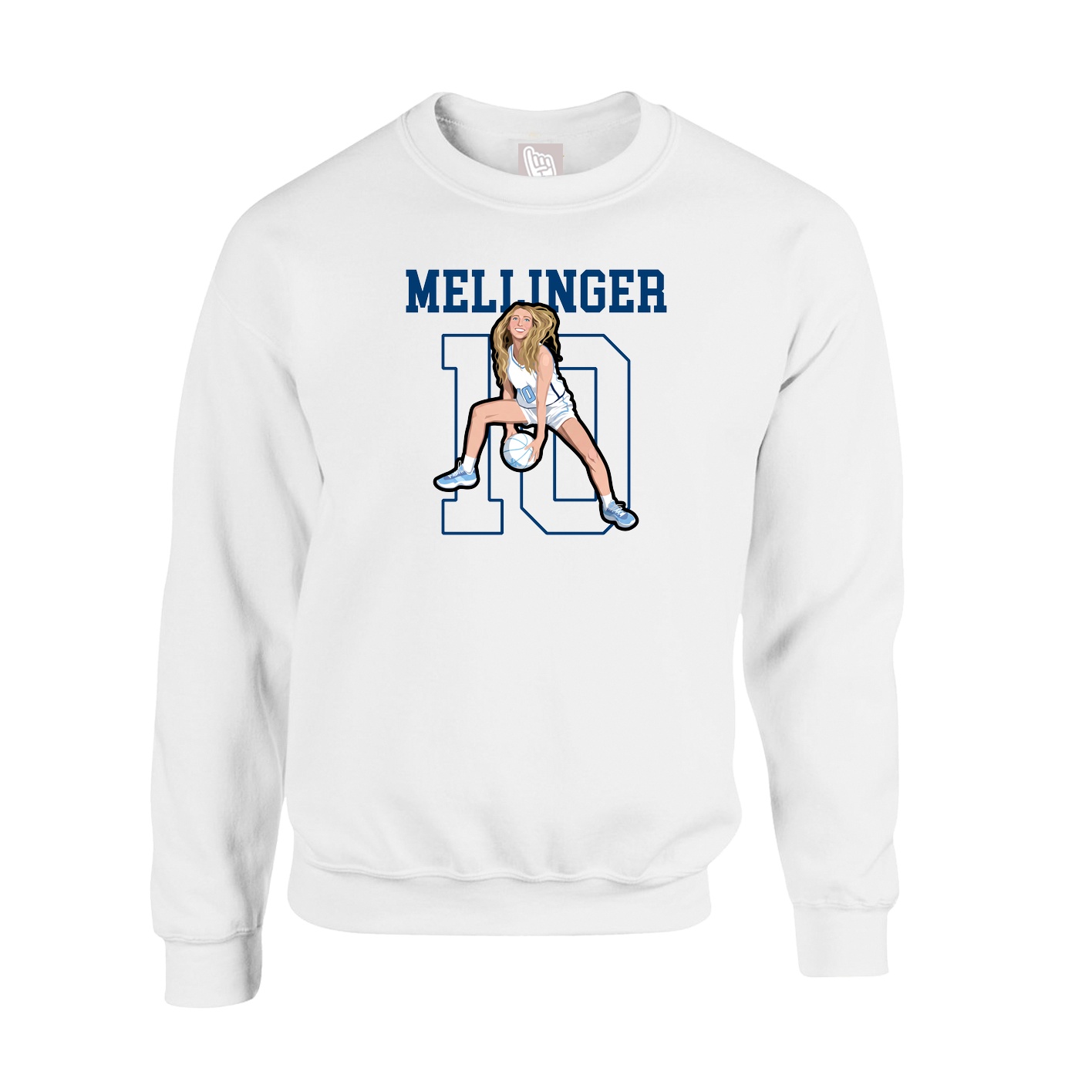 Fleece Crew — Shirsey in White