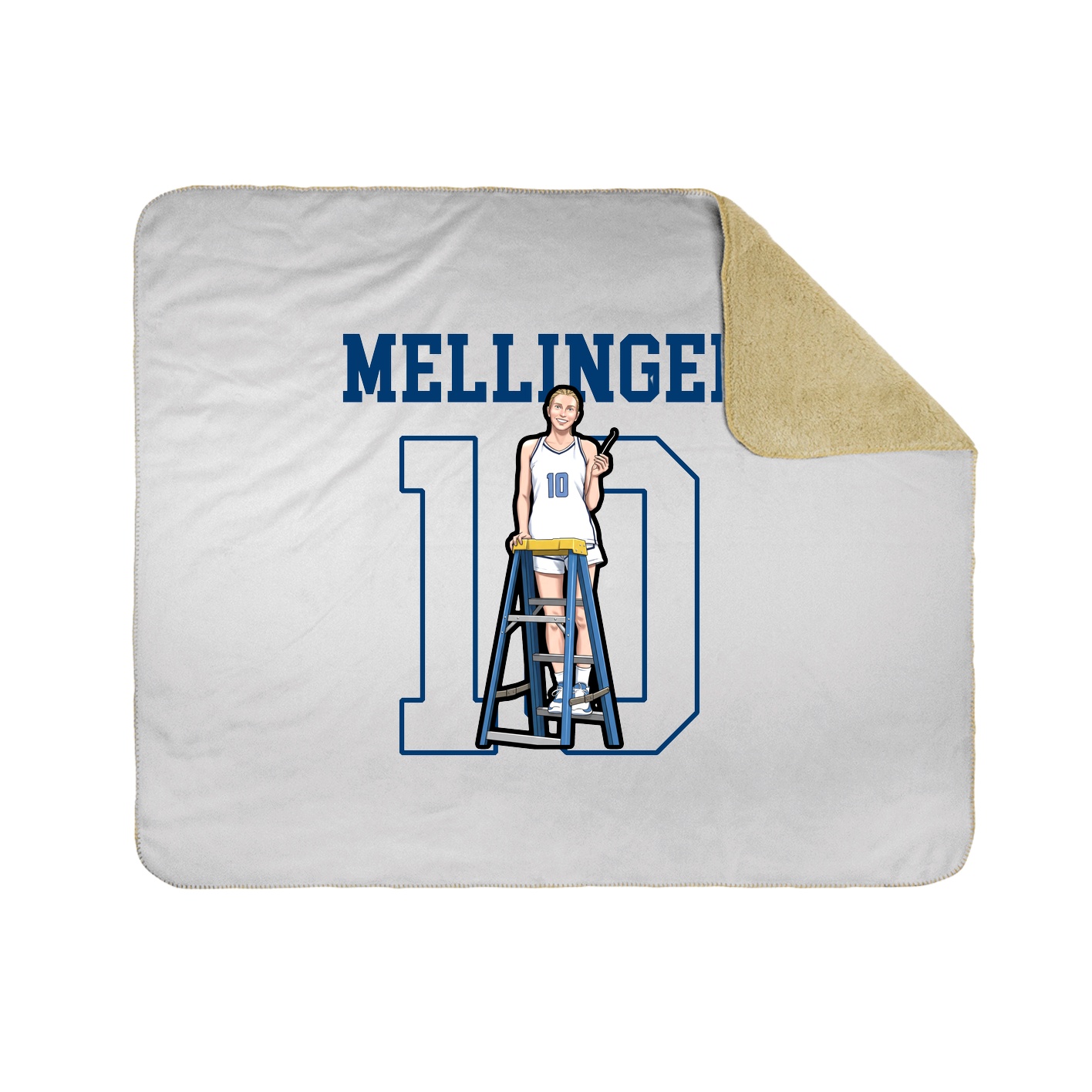 50x60 Sherpa Lined Throw Blanket