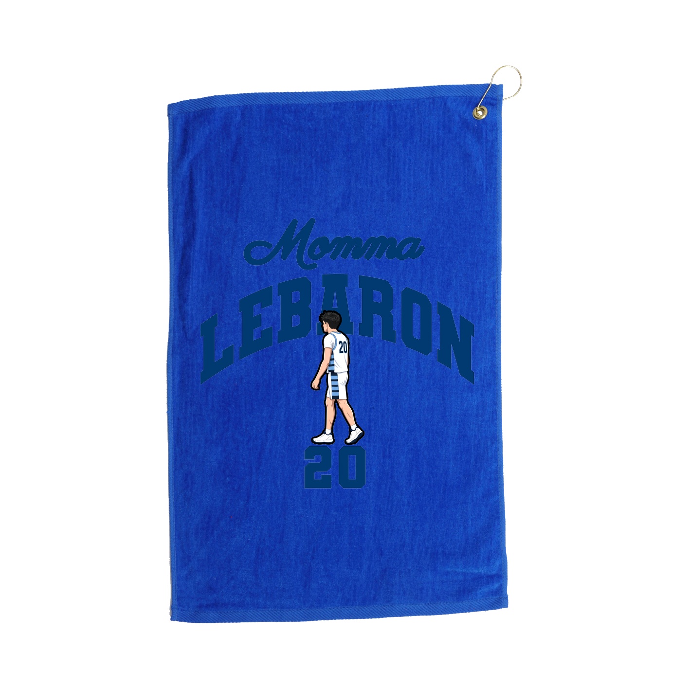 Golf Towel — Mothers Day Arch in Royal