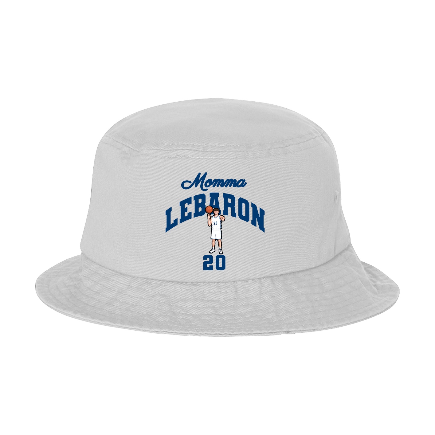 Bucket Cap — Mothers Day Arch in White