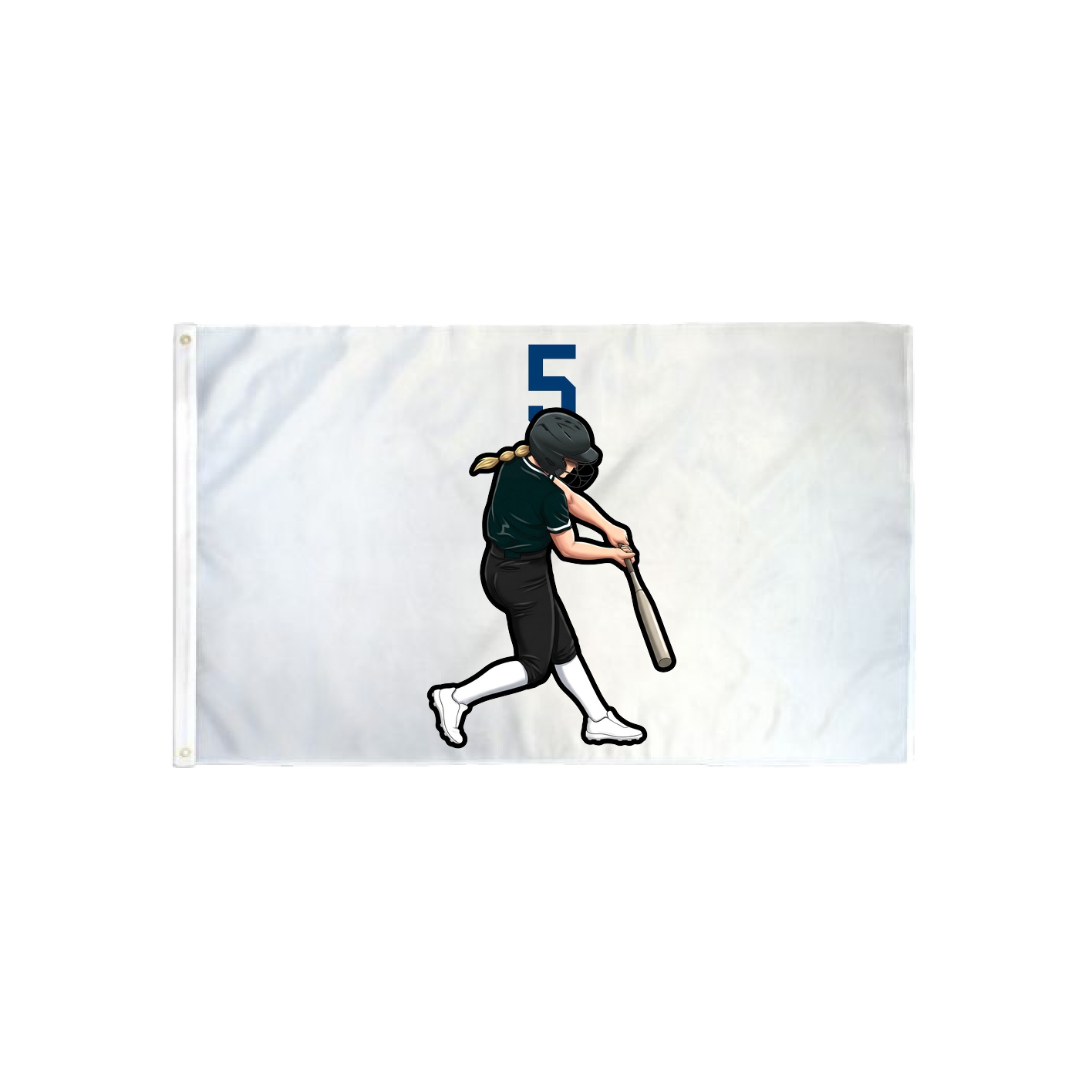 3x5 Flag — Number Top in Classic