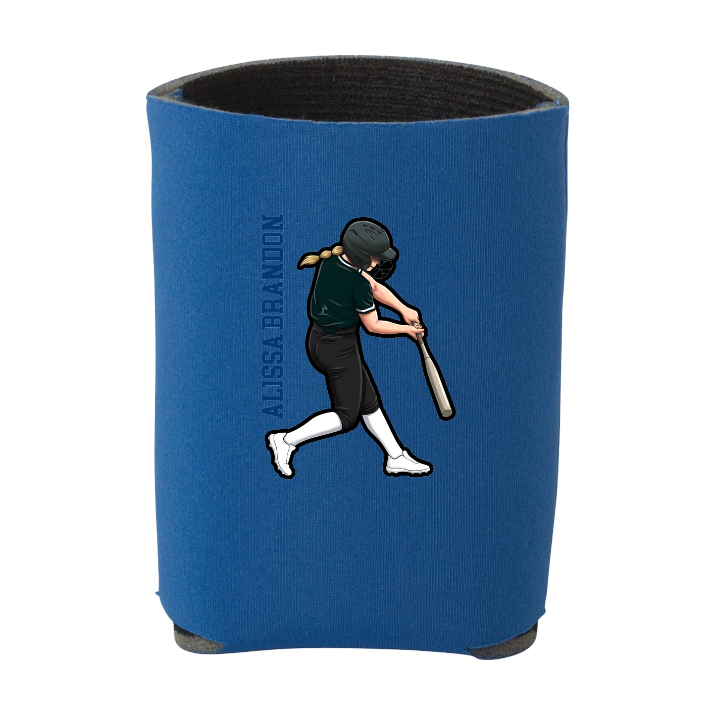 Can Holder — Name Vertical in Royal