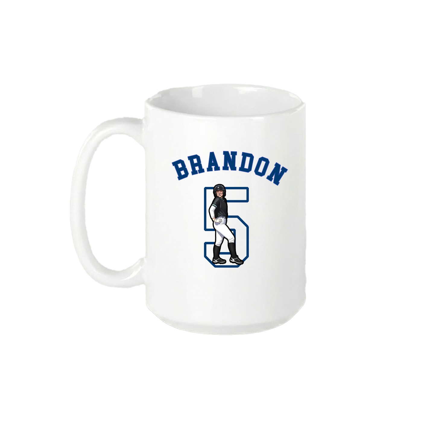 15oz Coffee Mug — Shirsey Arch in White