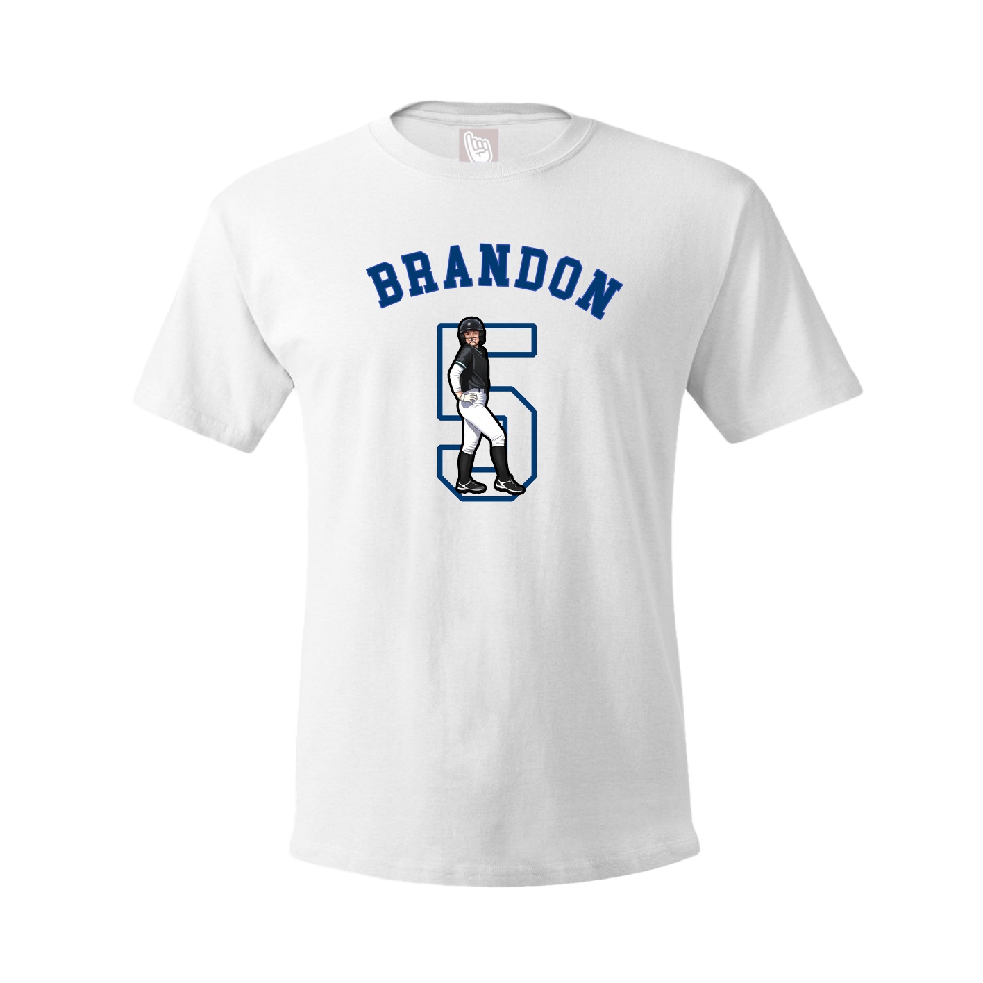 Youth Tee — Shirsey Arch in White