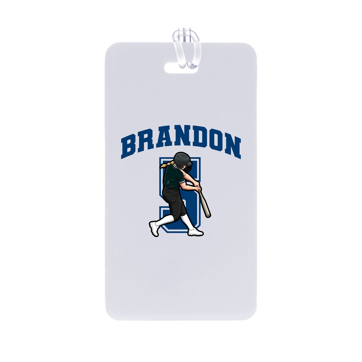 Bag Tag — Number in Classic