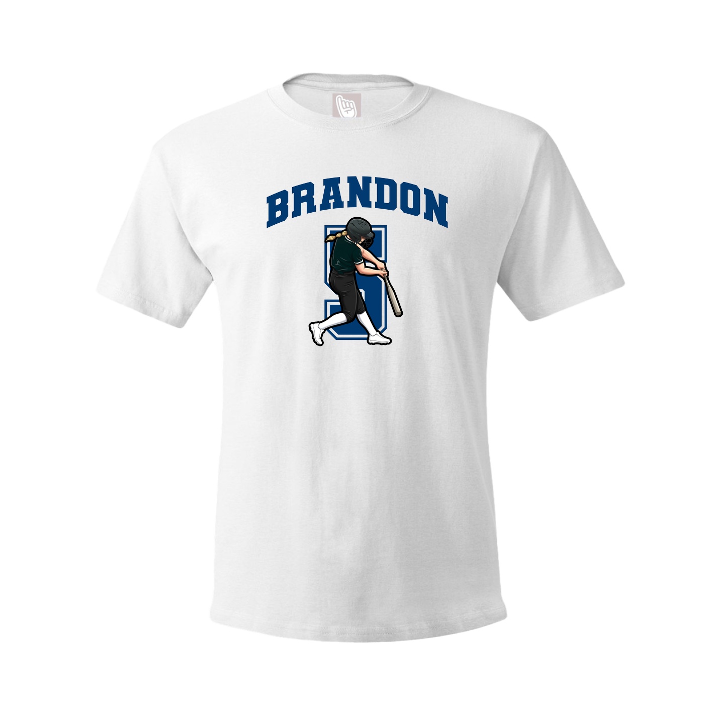 Tee — Number in White