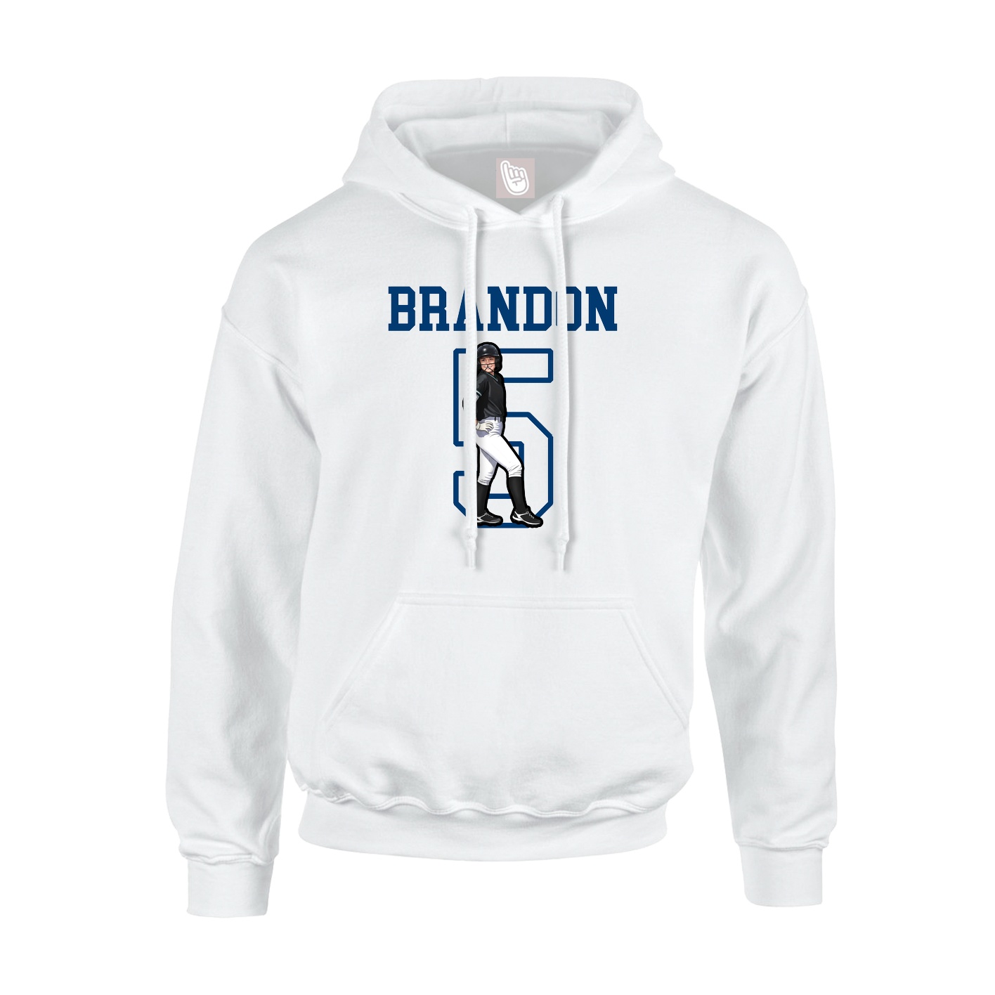 Youth Hoodie — Shirsey in White
