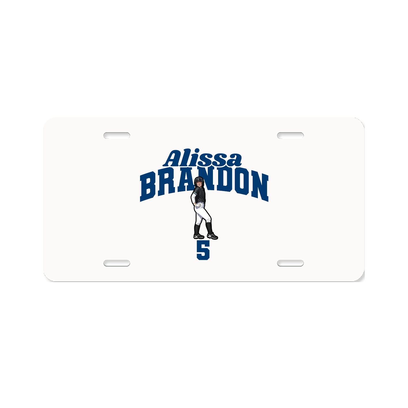 License Plate — Signature Arch in Classic