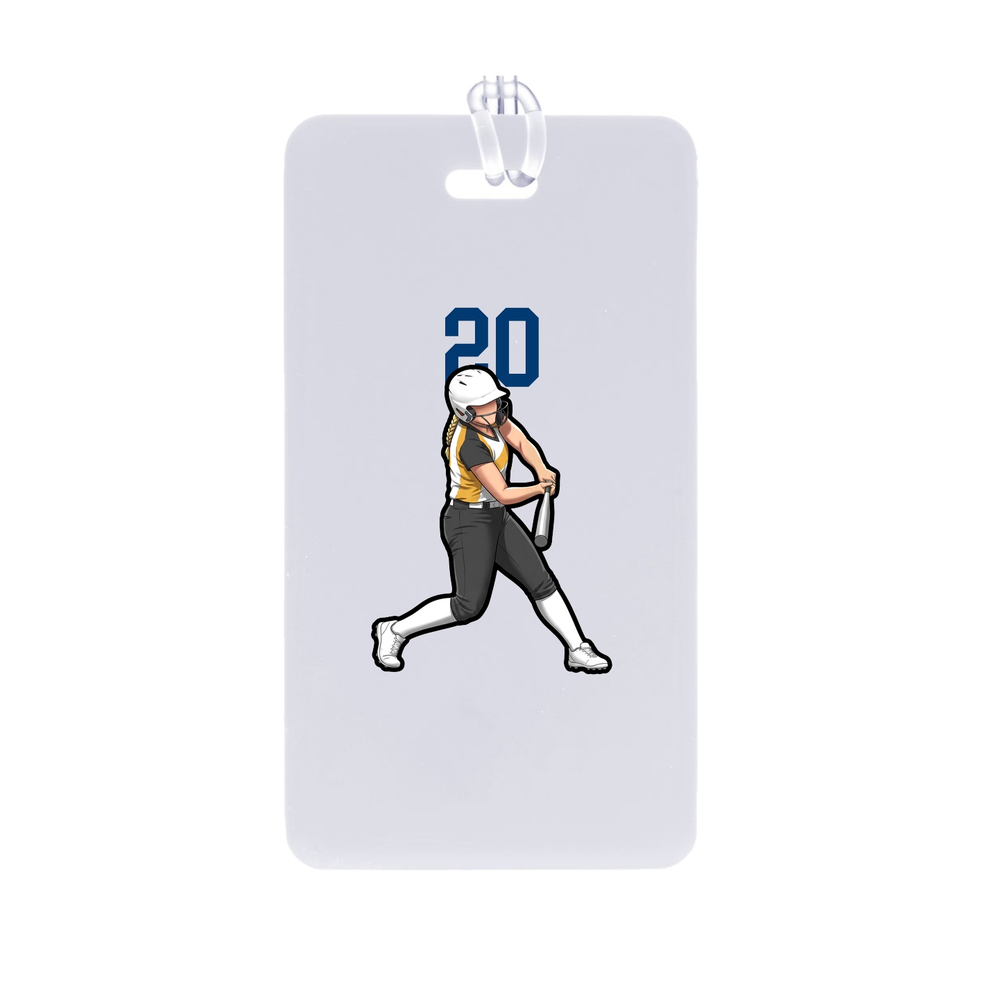 Bag Tag — Number Top in Classic