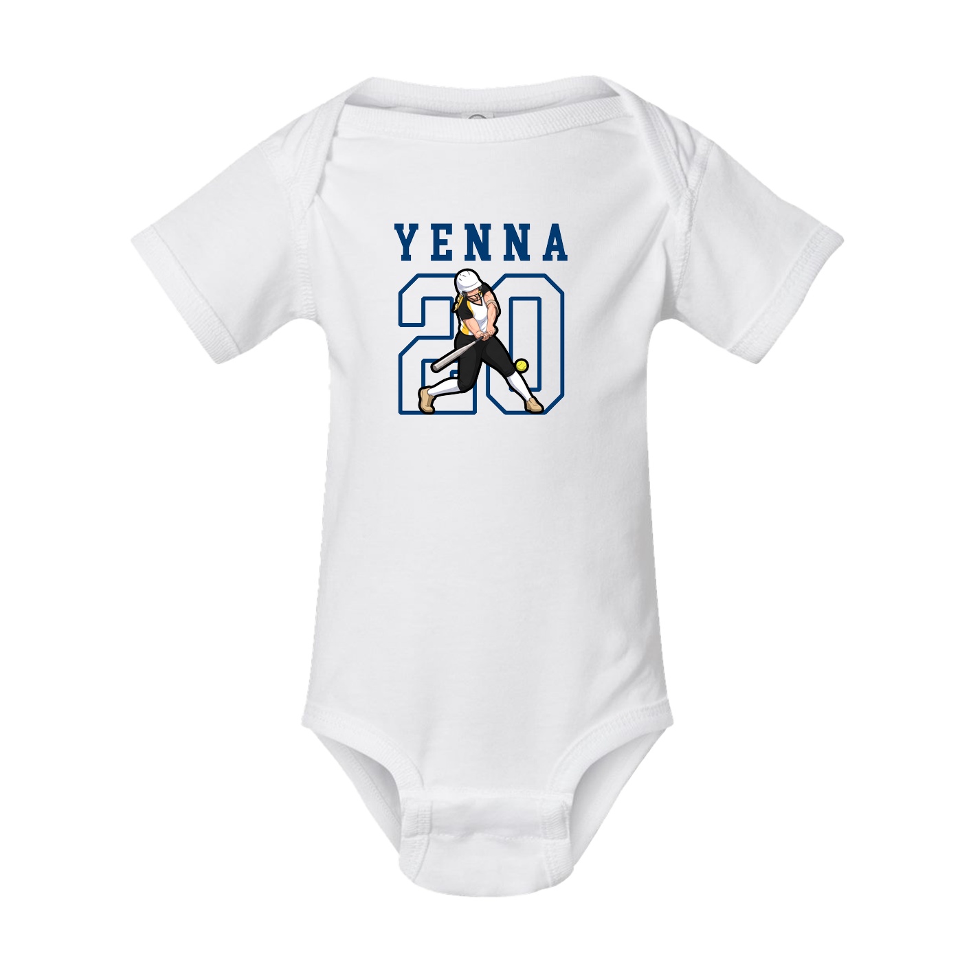 Baby Onesie — Shirsey in White