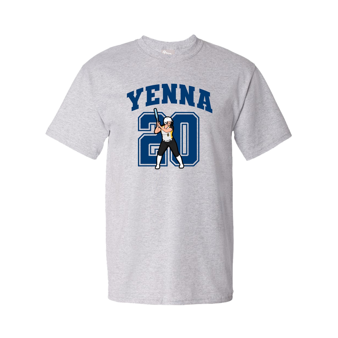 Tee — Number in Grey