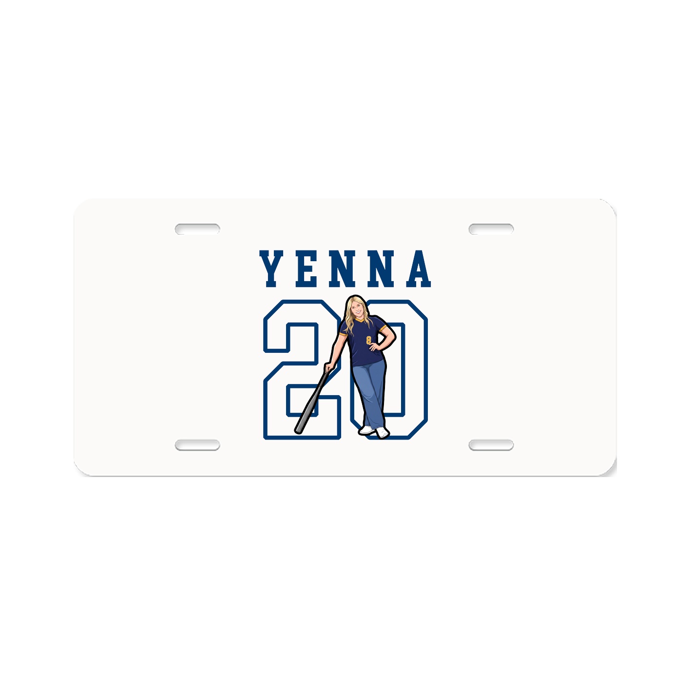License Plate — Shirsey in Classic