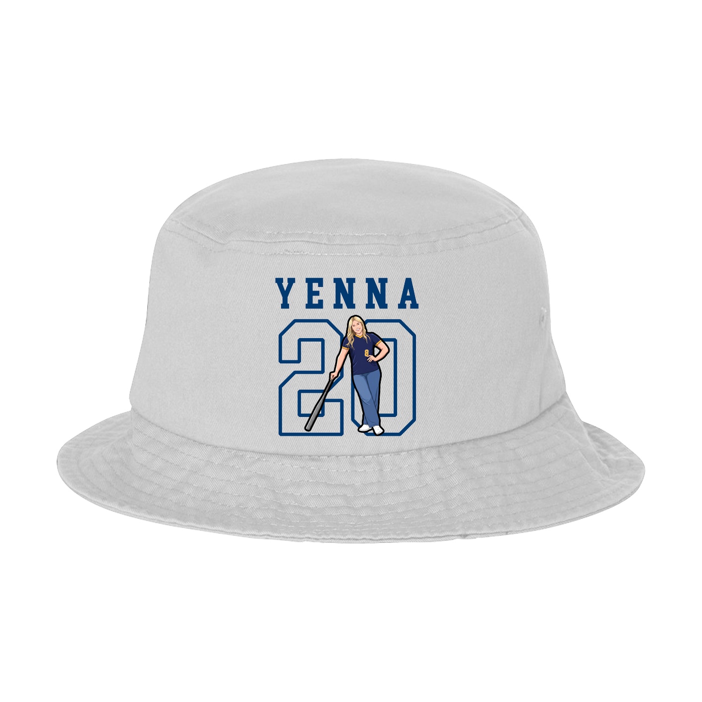 Bucket Cap — Shirsey in White