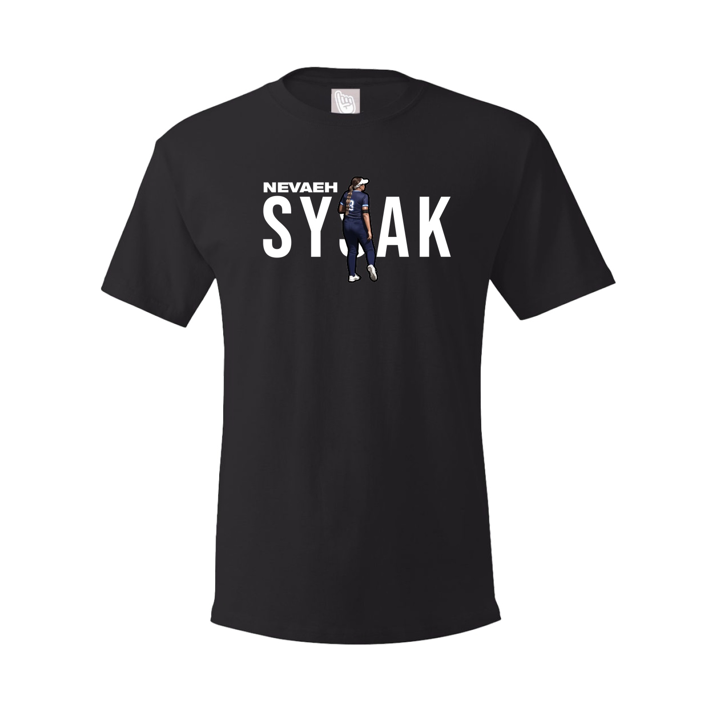 Tee — Player Name in Black