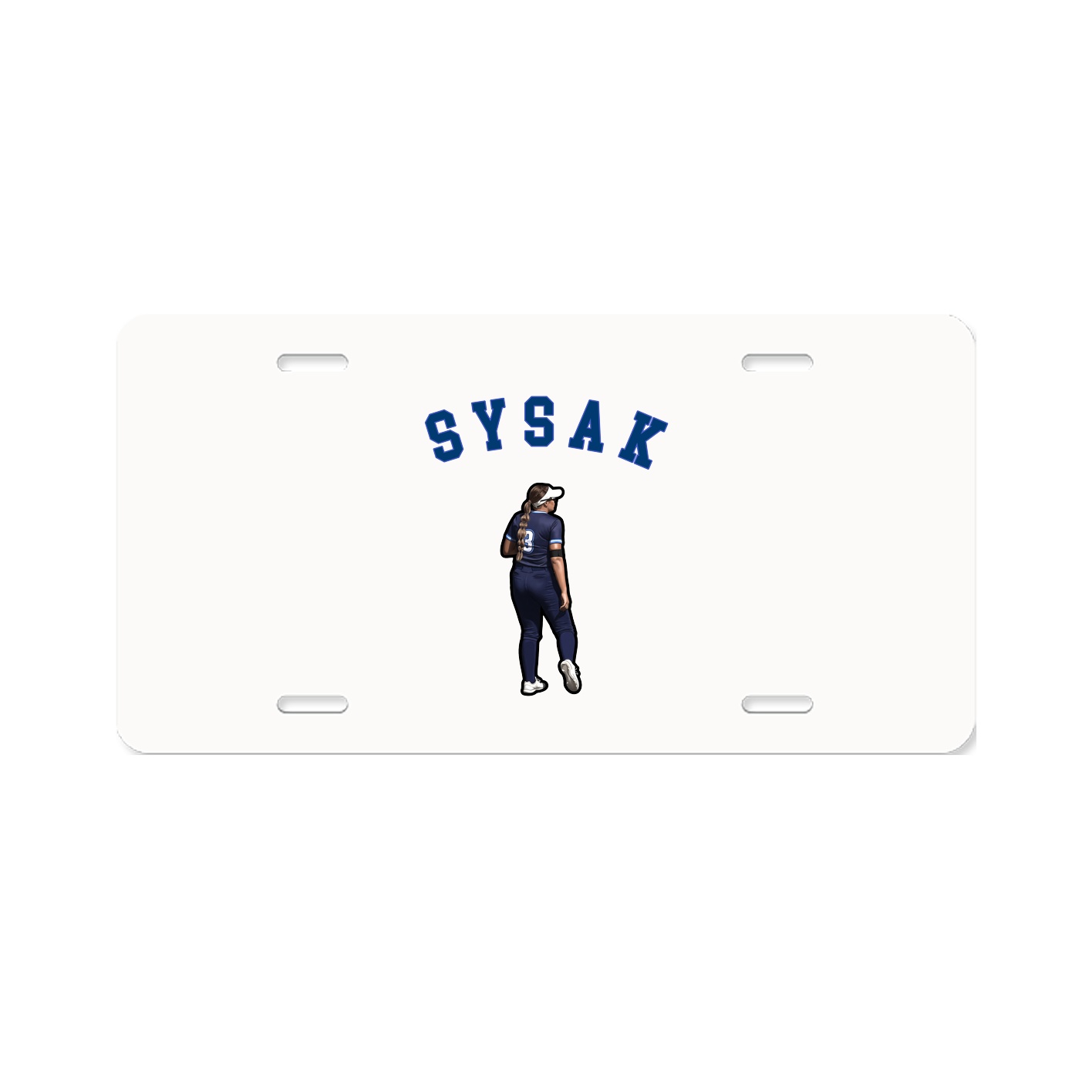 License Plate — Shirsey Arch in Classic
