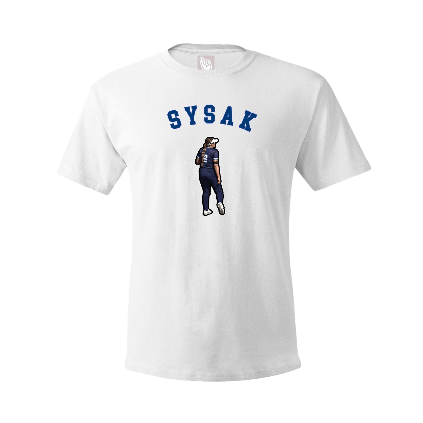 Youth Tee — Shirsey Arch in White