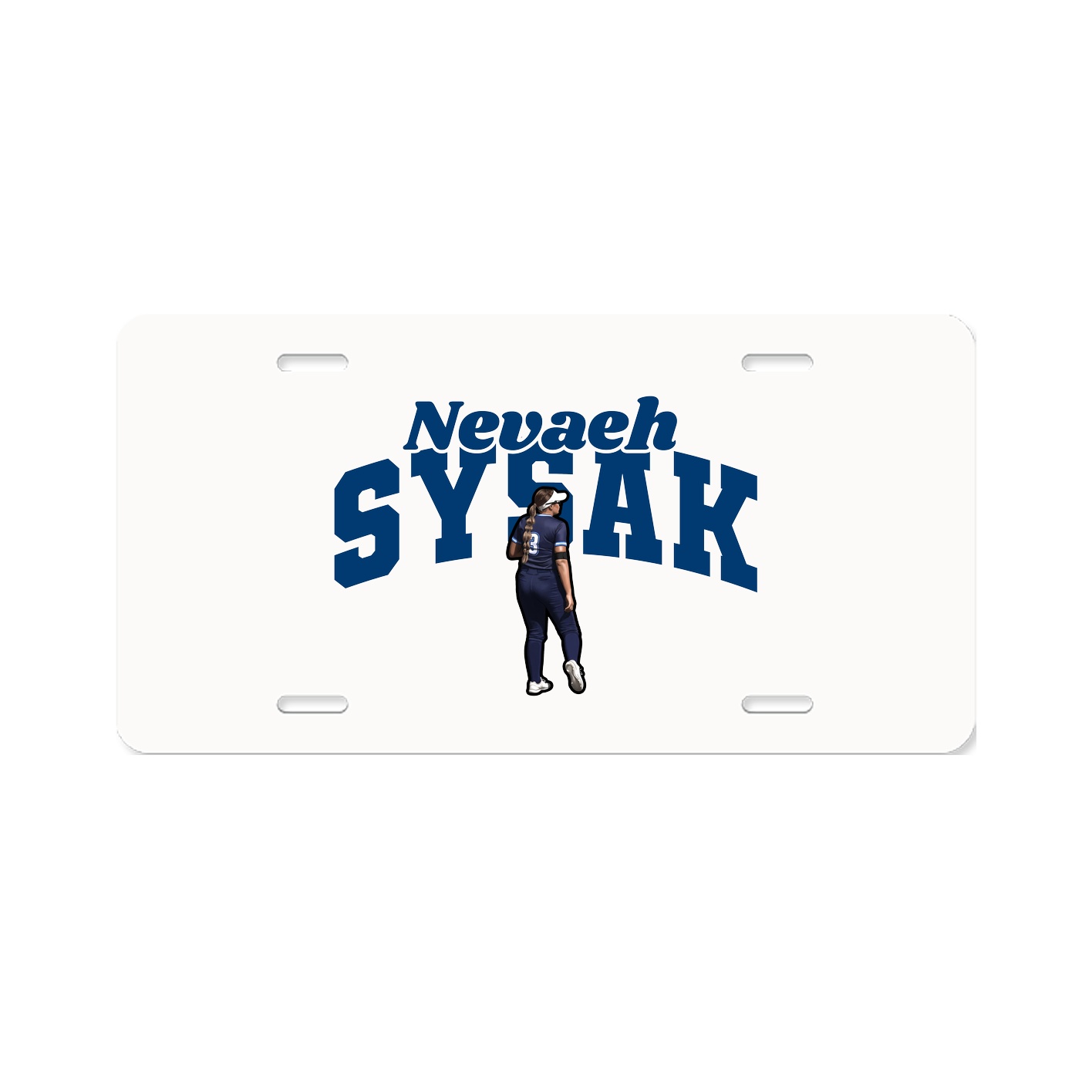 License Plate — Signature Arch in Classic