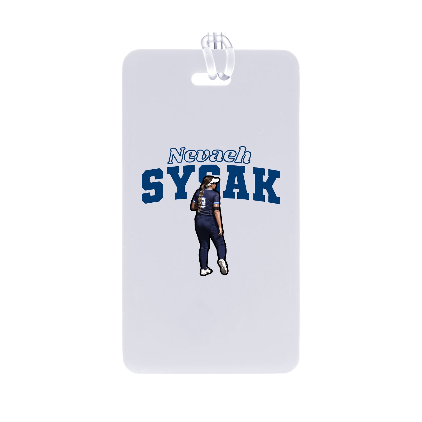 Bag Tag — Name Arch in Classic