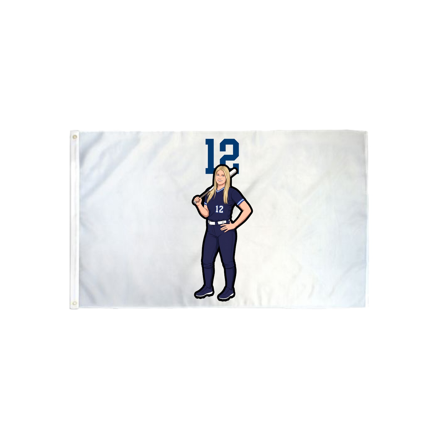 3x5 Flag — Number Top in Classic