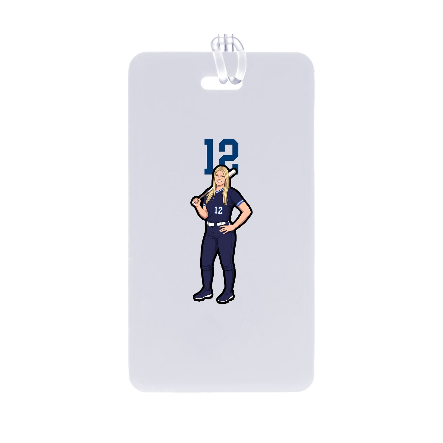 Bag Tag — Number Top in Classic