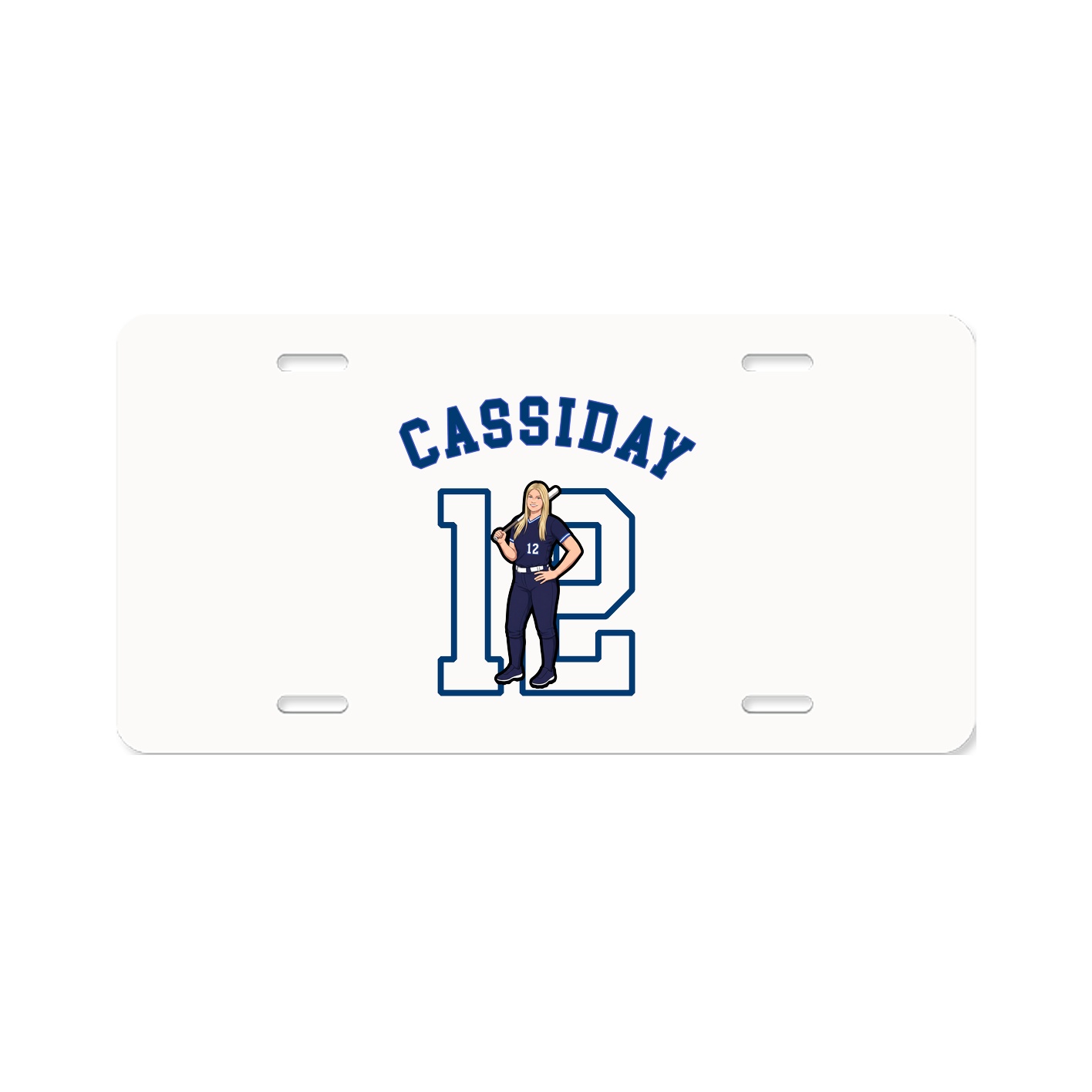 License Plate — Shirsey Arch in Classic