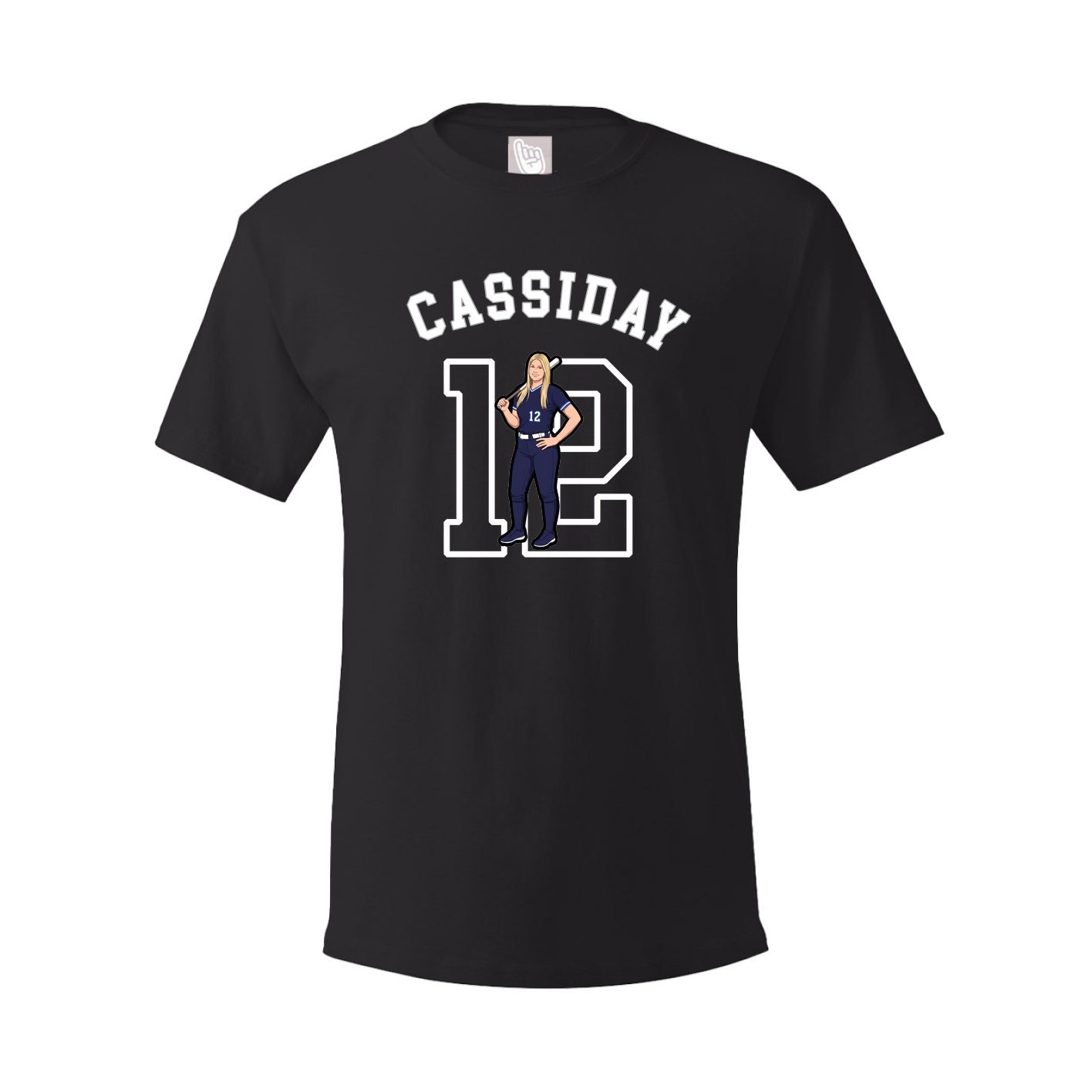 Youth Tee — Shirsey Arch in Black