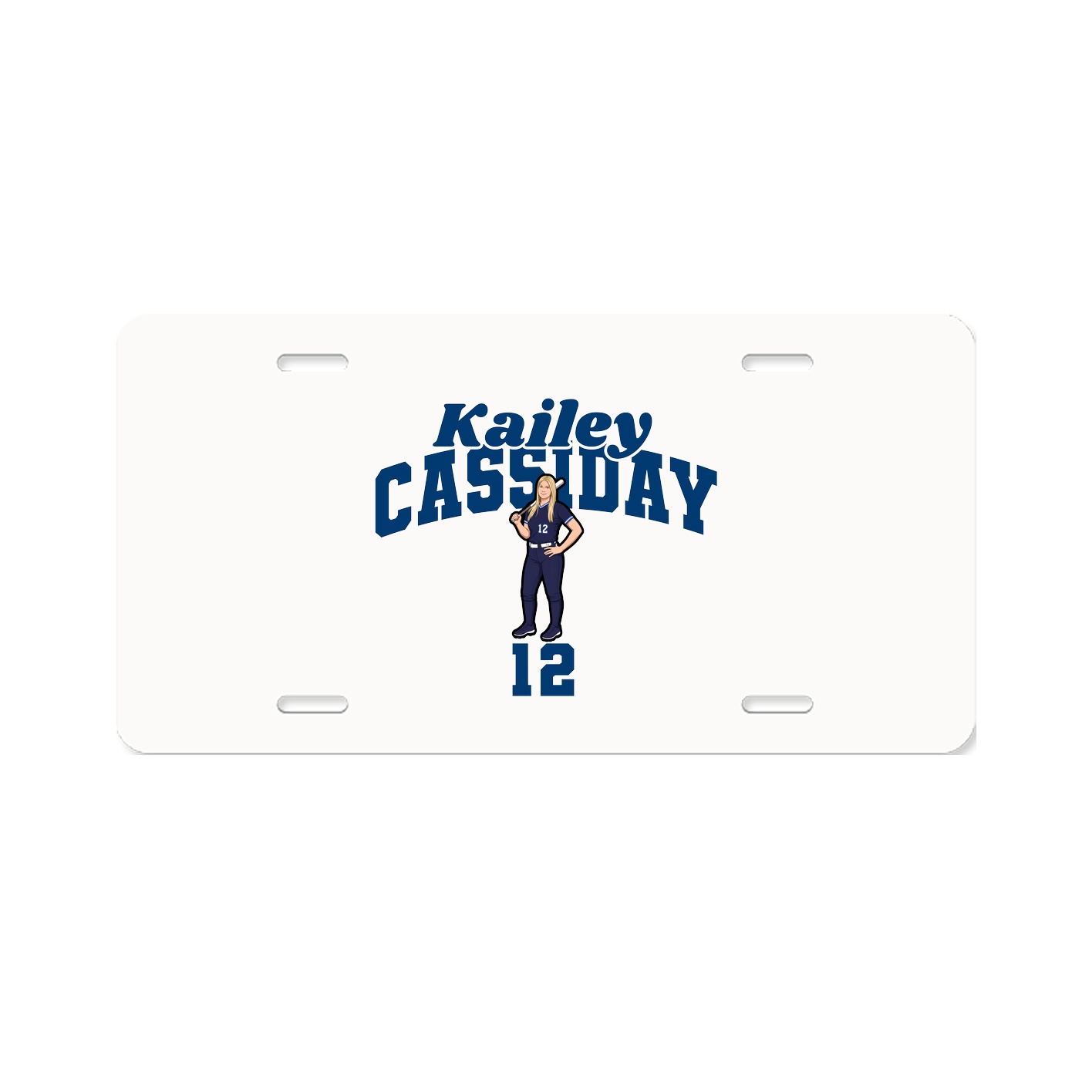 License Plate — Signature Arch in Classic