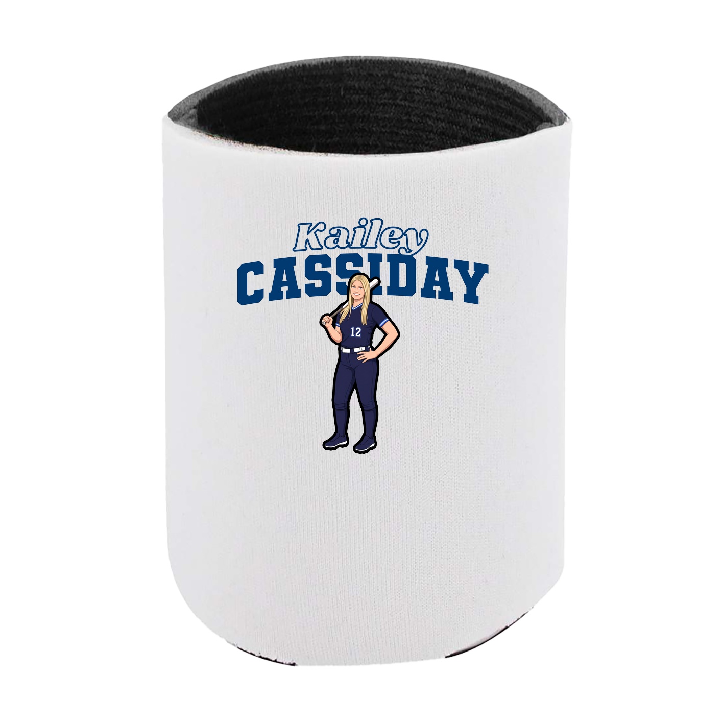 Can Holder — Name Arch in White