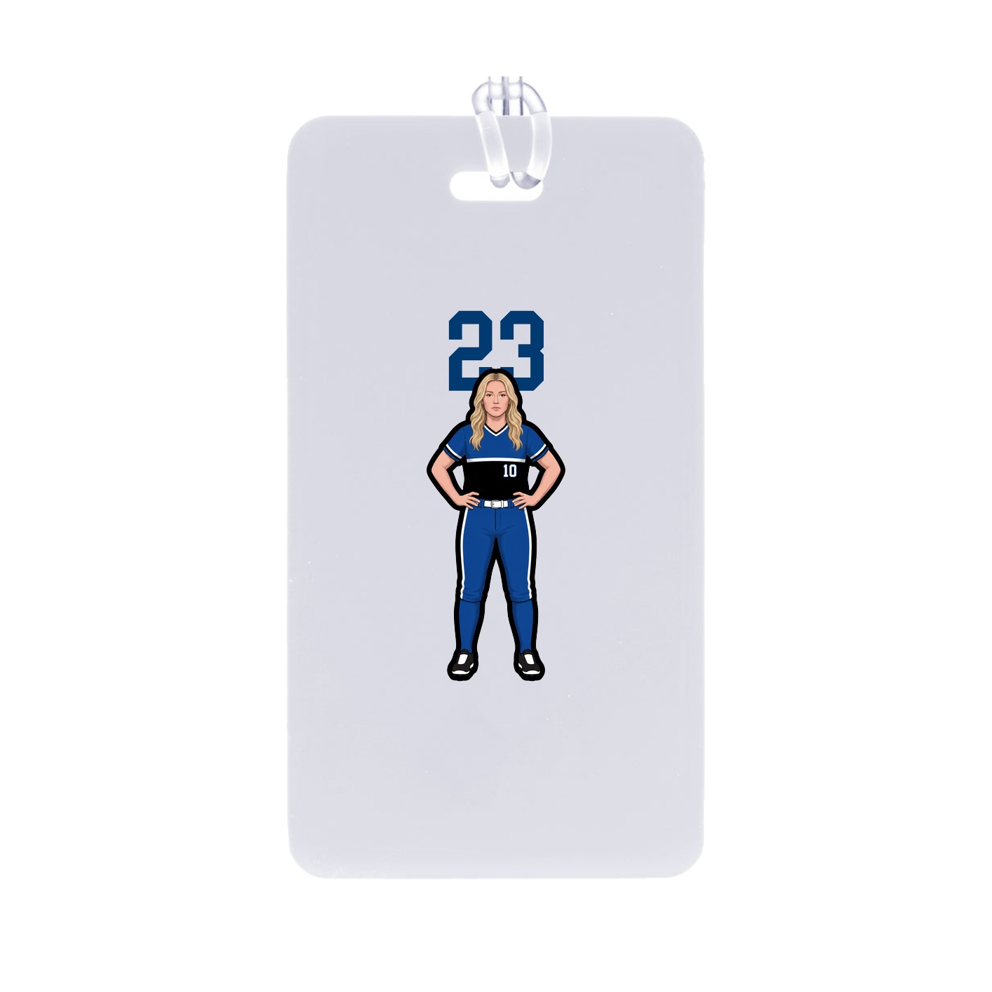 Bag Tag — Number Top in Classic