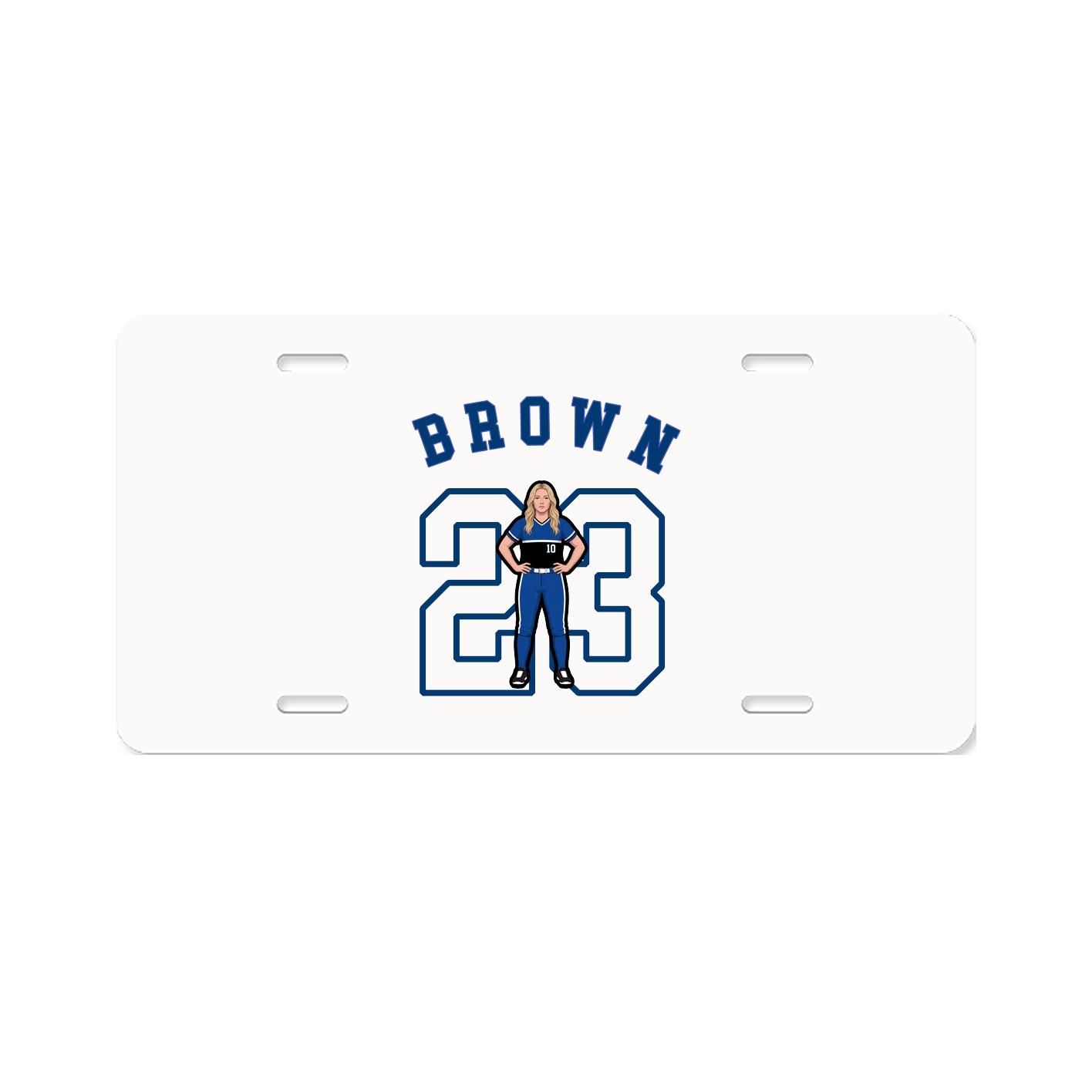 License Plate — Shirsey Arch in Classic